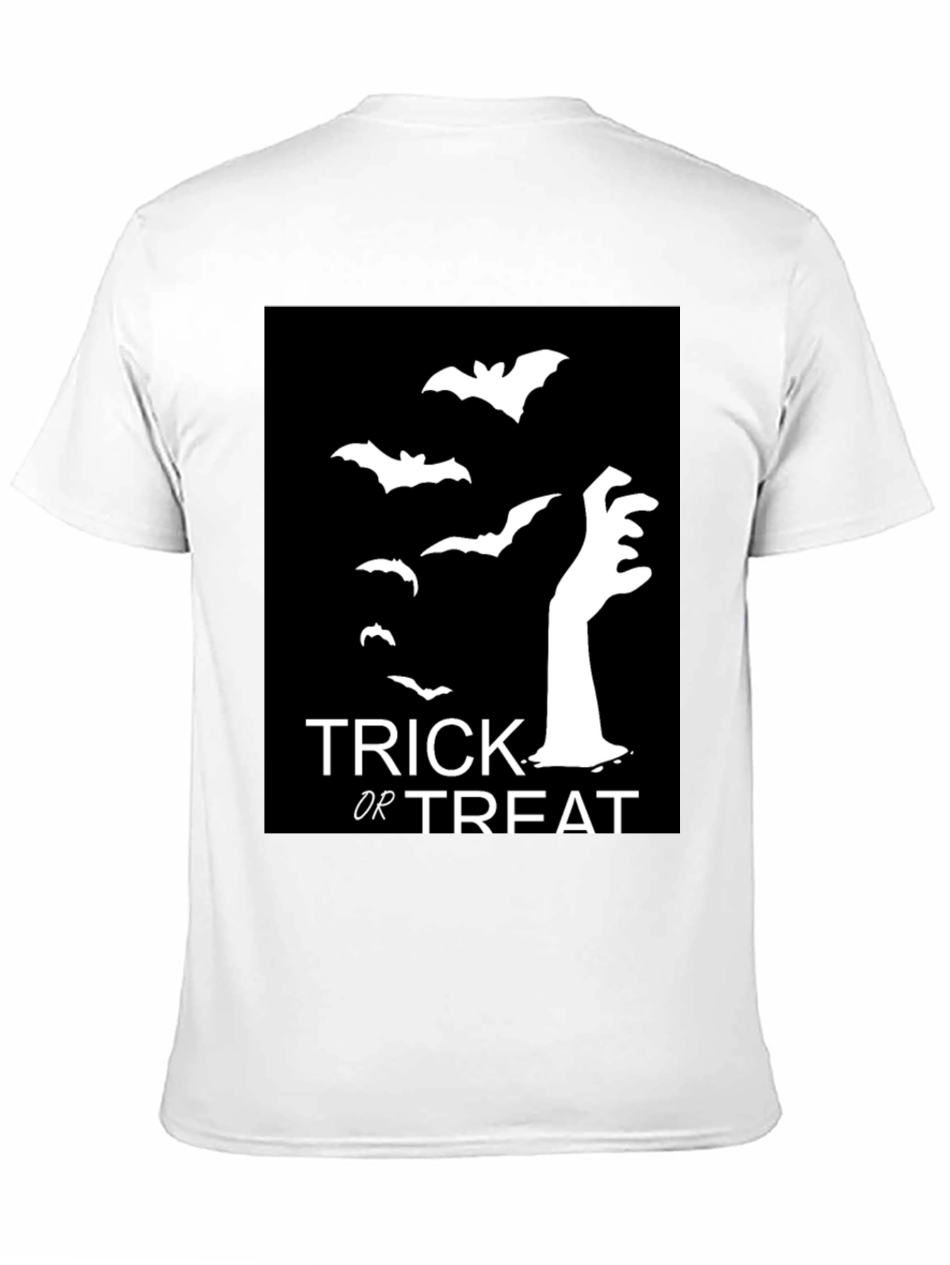 Halloween Trick or Treat Bats Graphic Tee