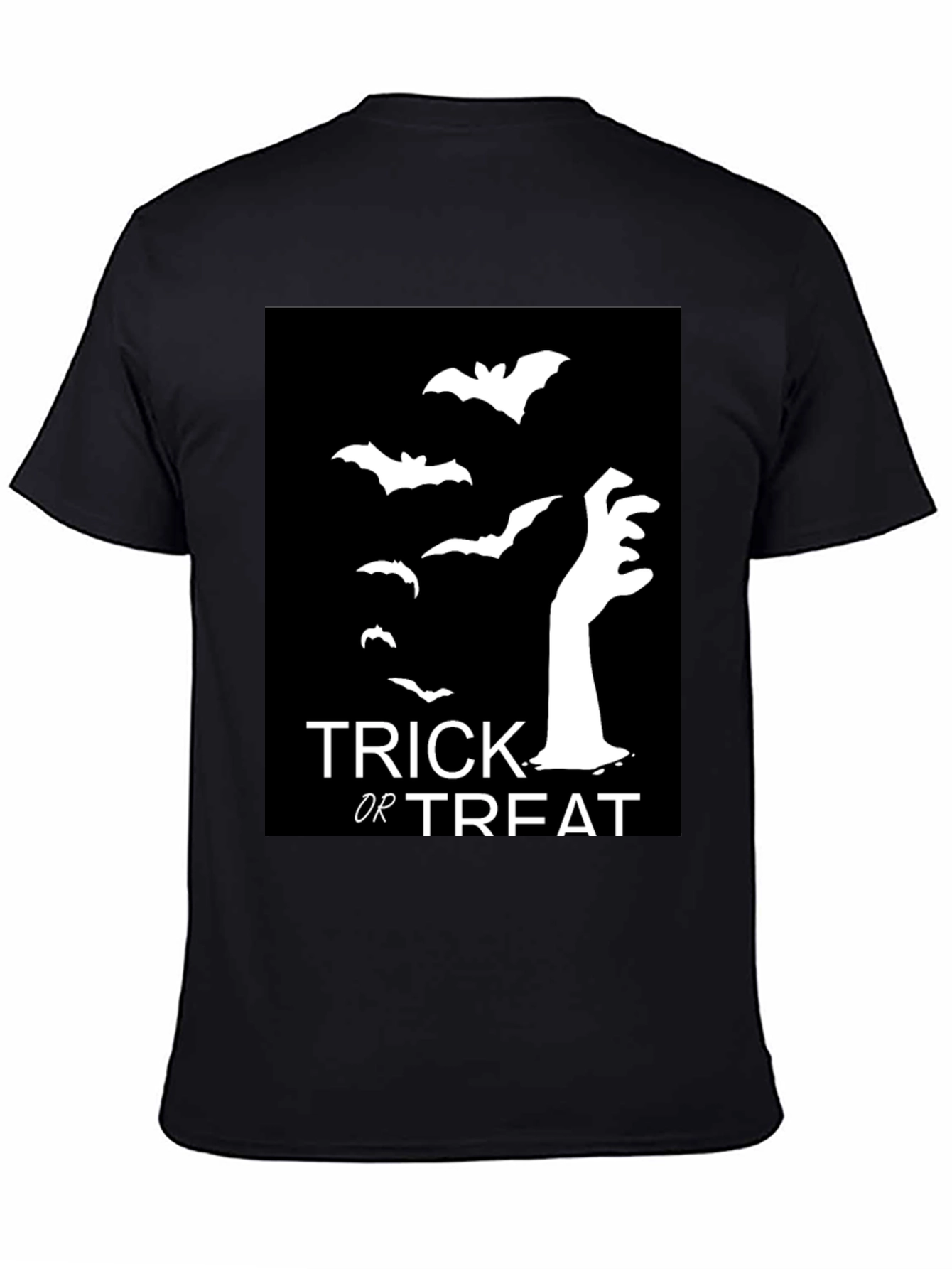 Halloween Trick or Treat Bats Graphic Tee