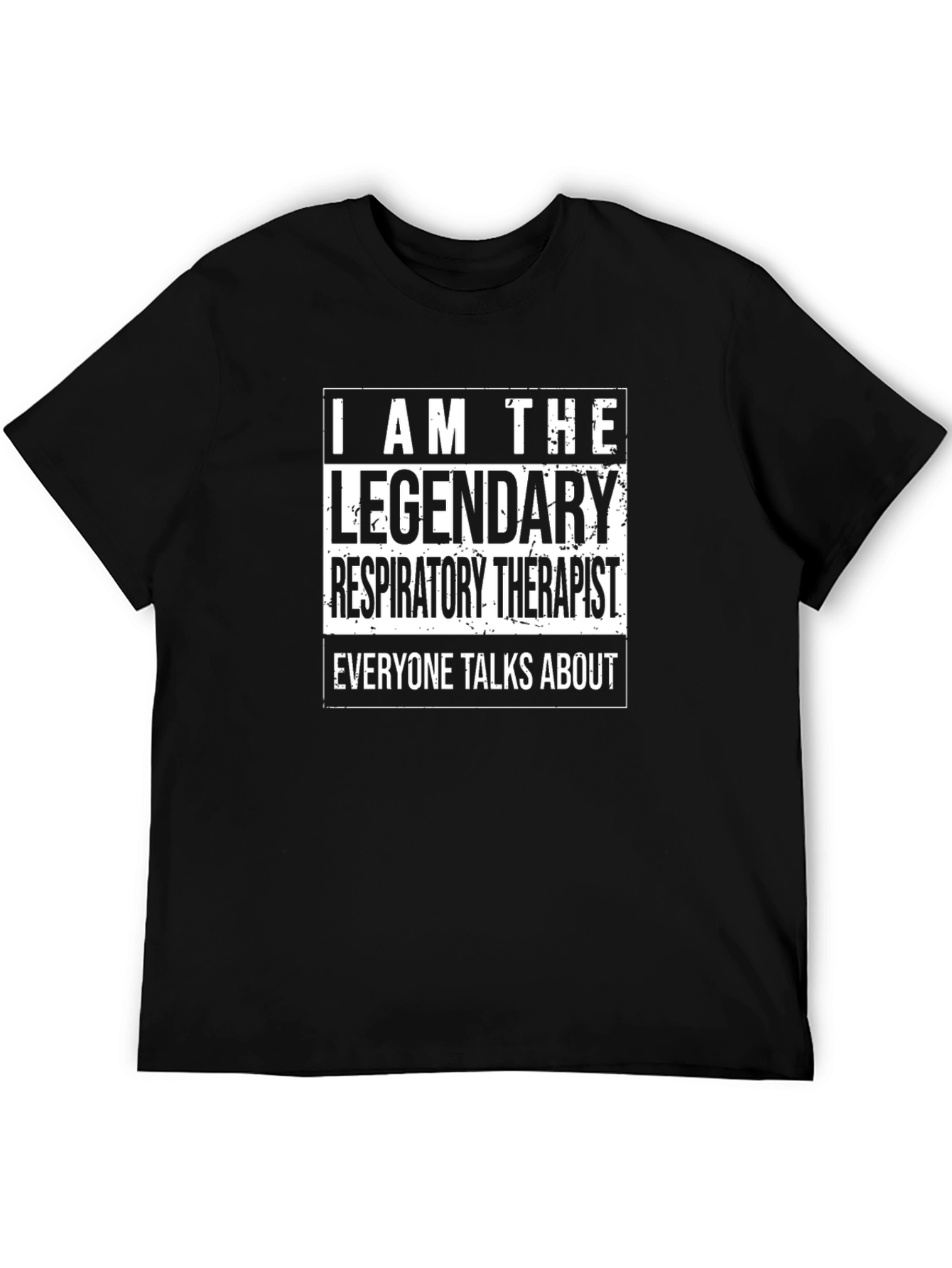 Legendary Respiratory Therapist Black T-Shirt