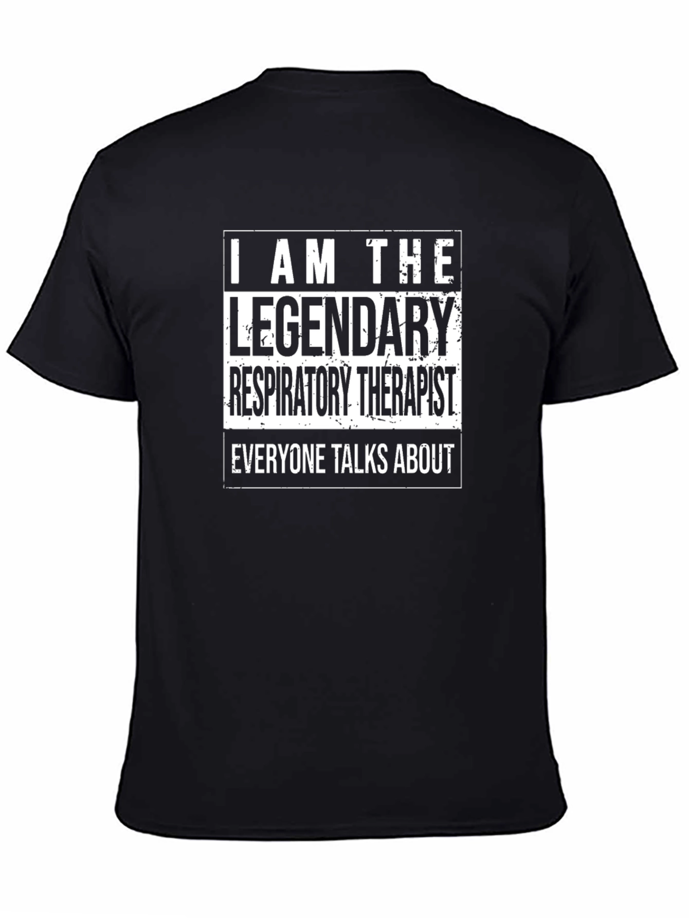 Legendary Respiratory Therapist Black T-Shirt