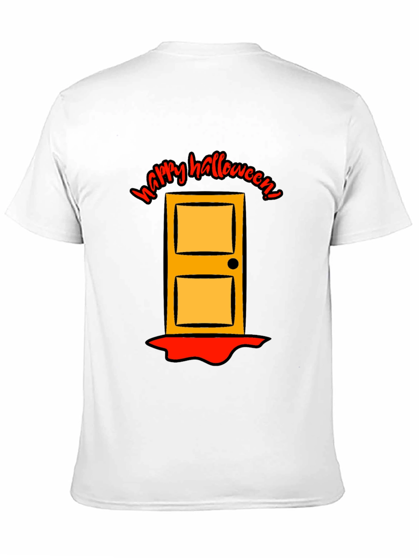 Happy Halloween Door Graphic Tee