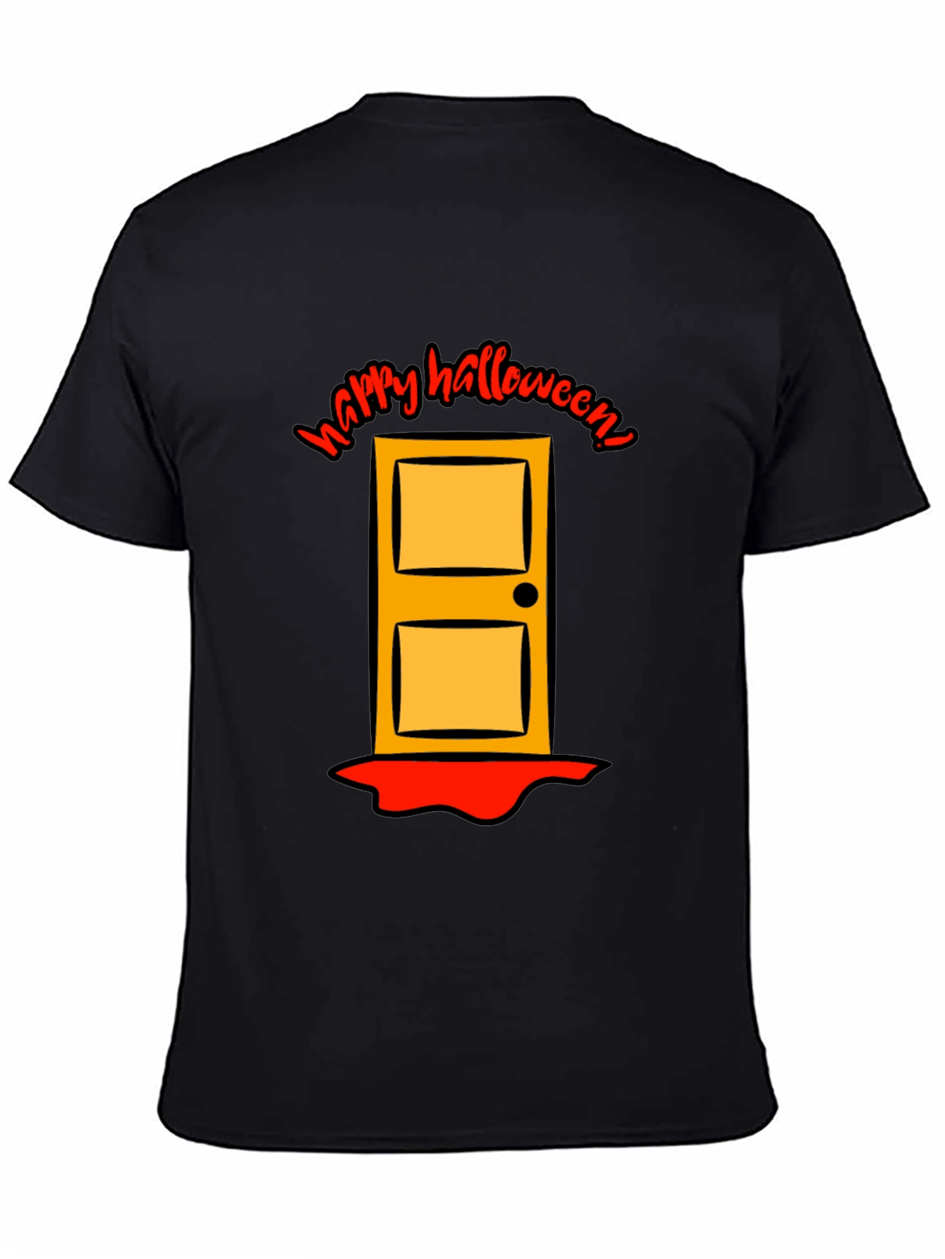 Happy Halloween Door Graphic Tee