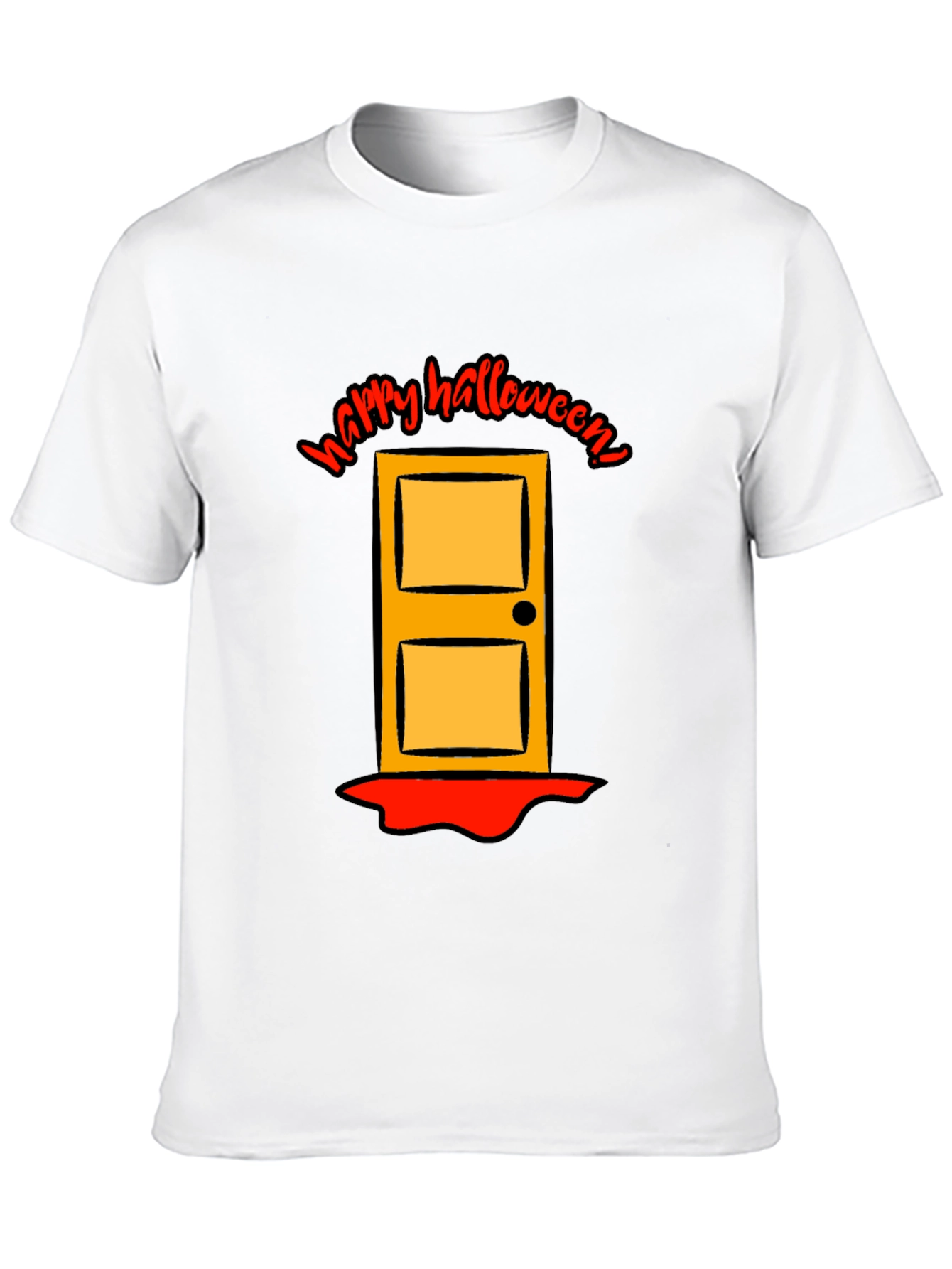 Happy Halloween Door Graphic Tee