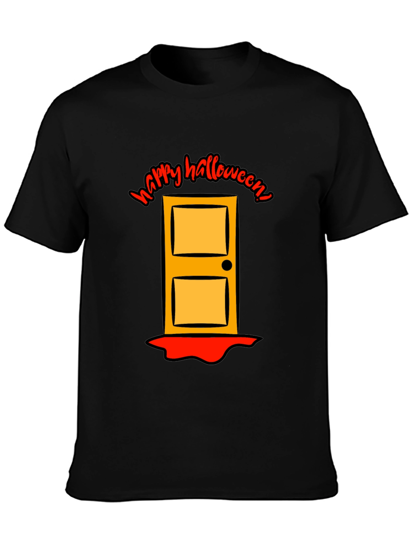Happy Halloween Door Graphic Tee