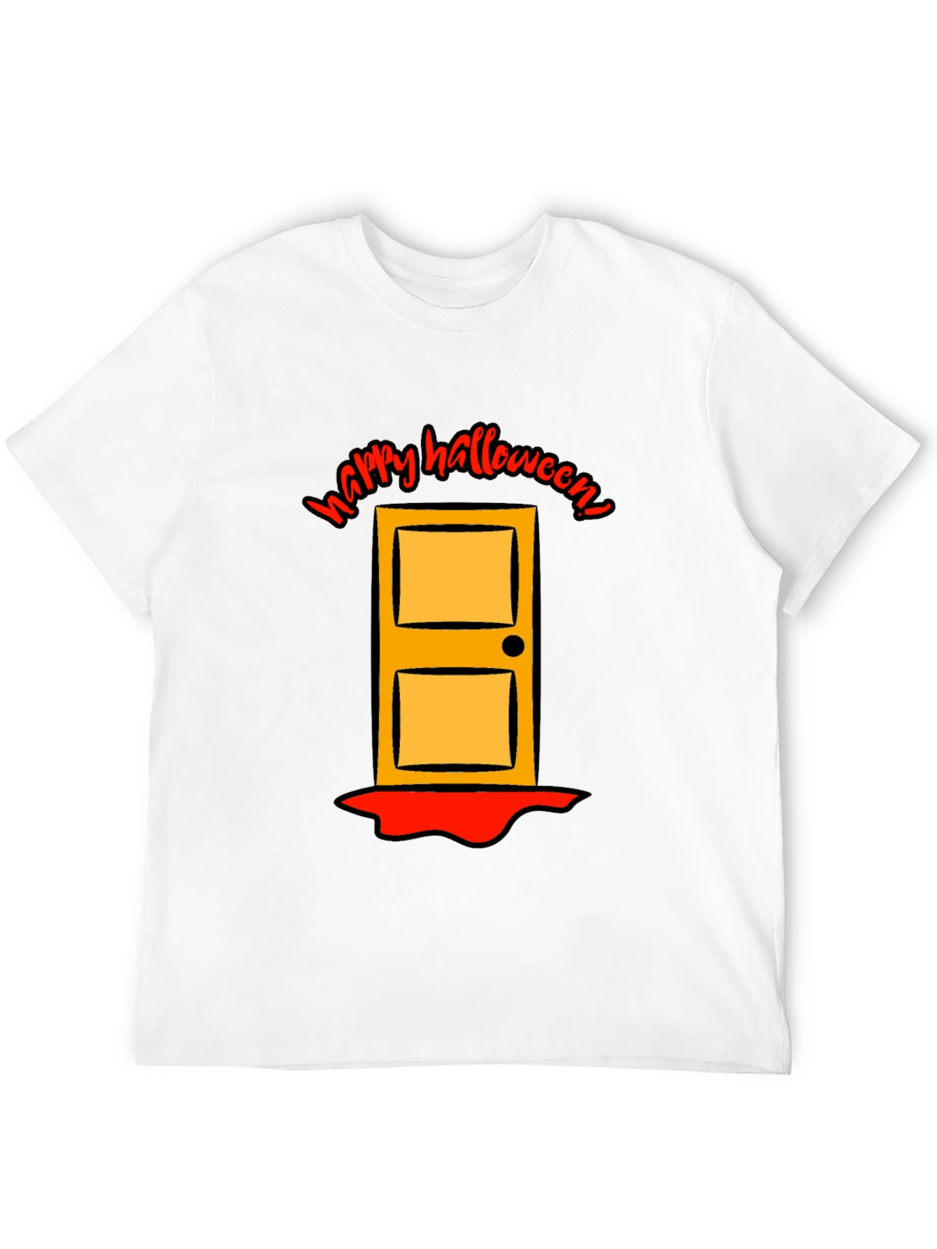 Happy Halloween Door Graphic Tee