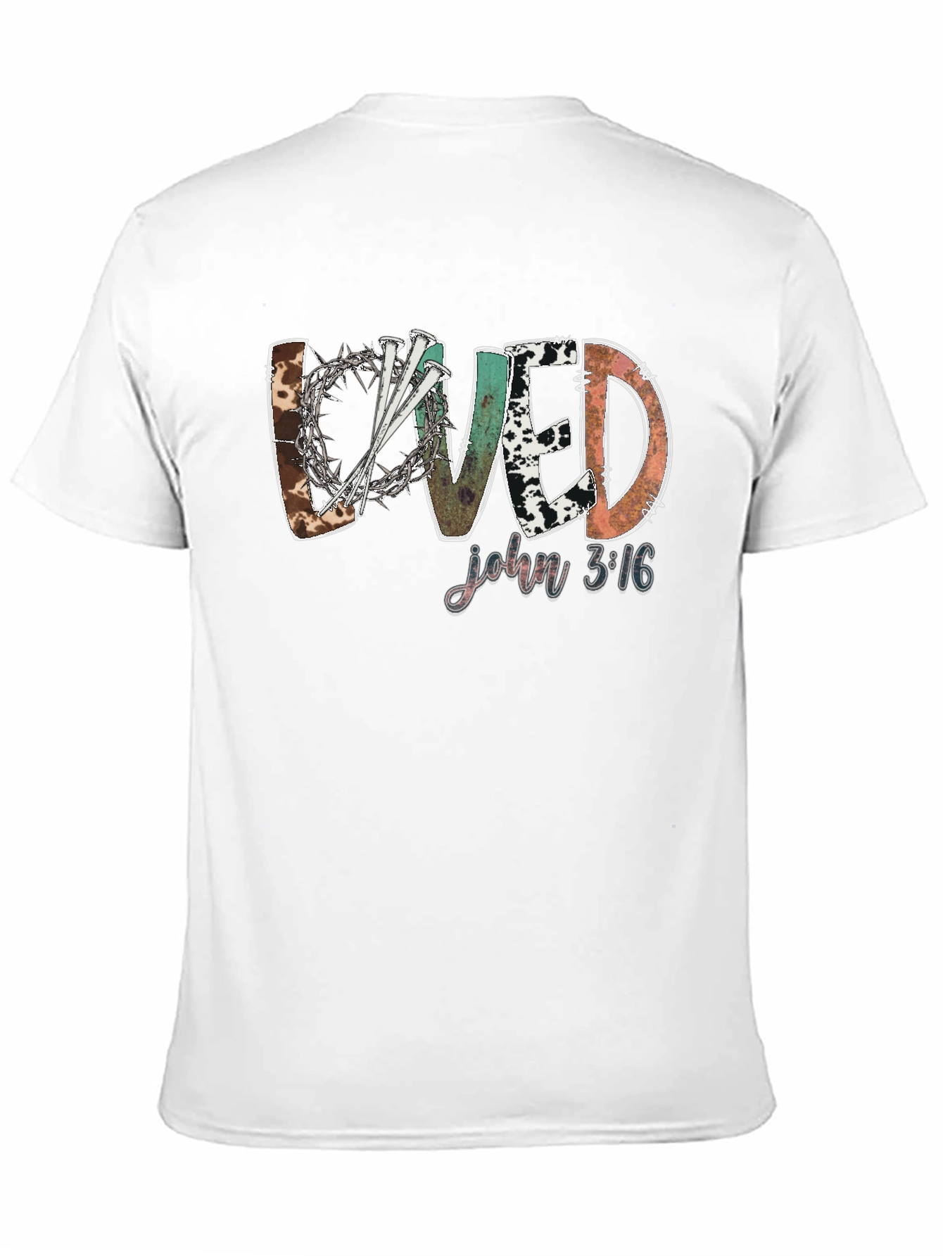 Loved John 3:16 Graphic Tee