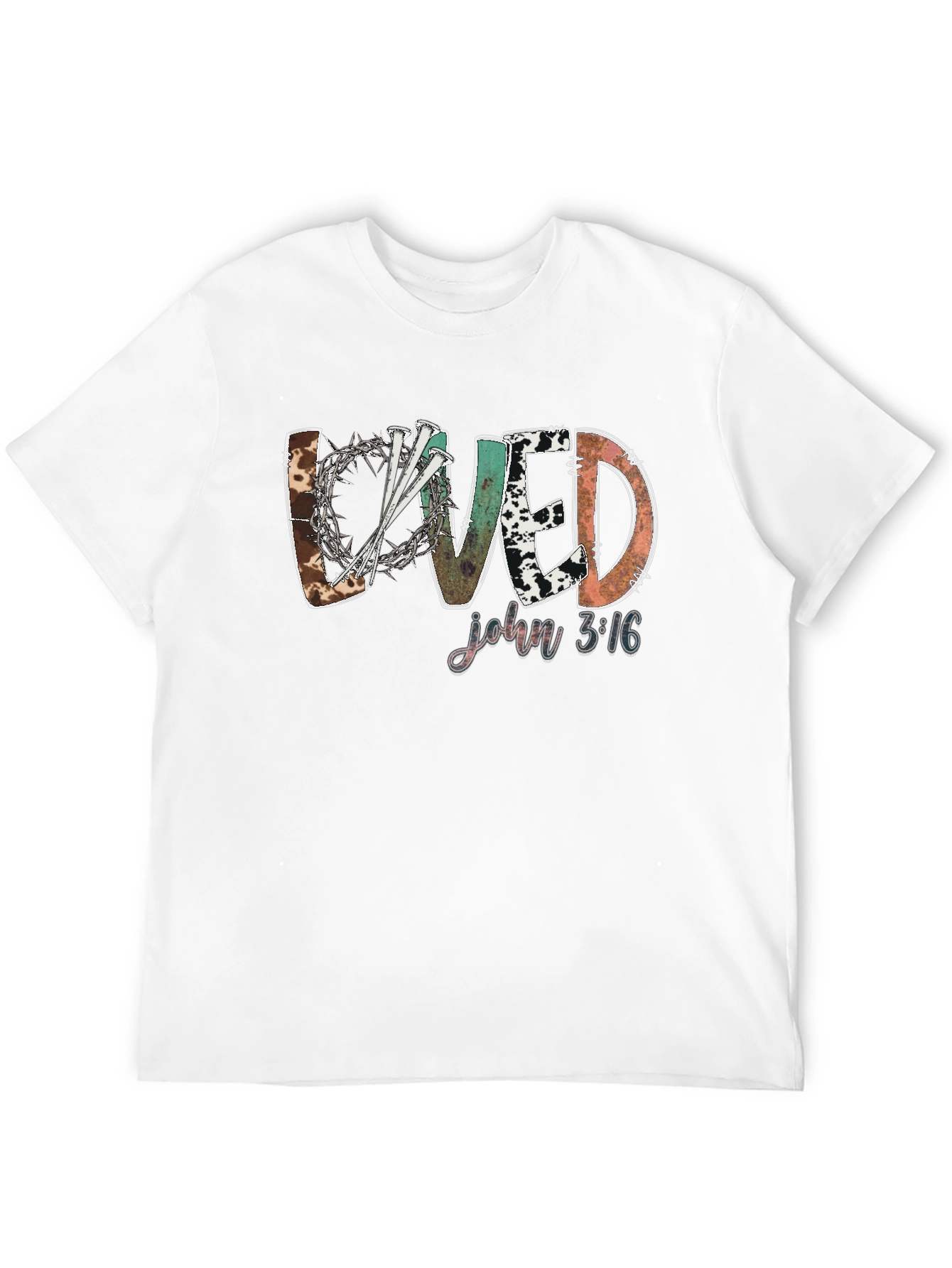Loved John 3:16 Graphic Tee