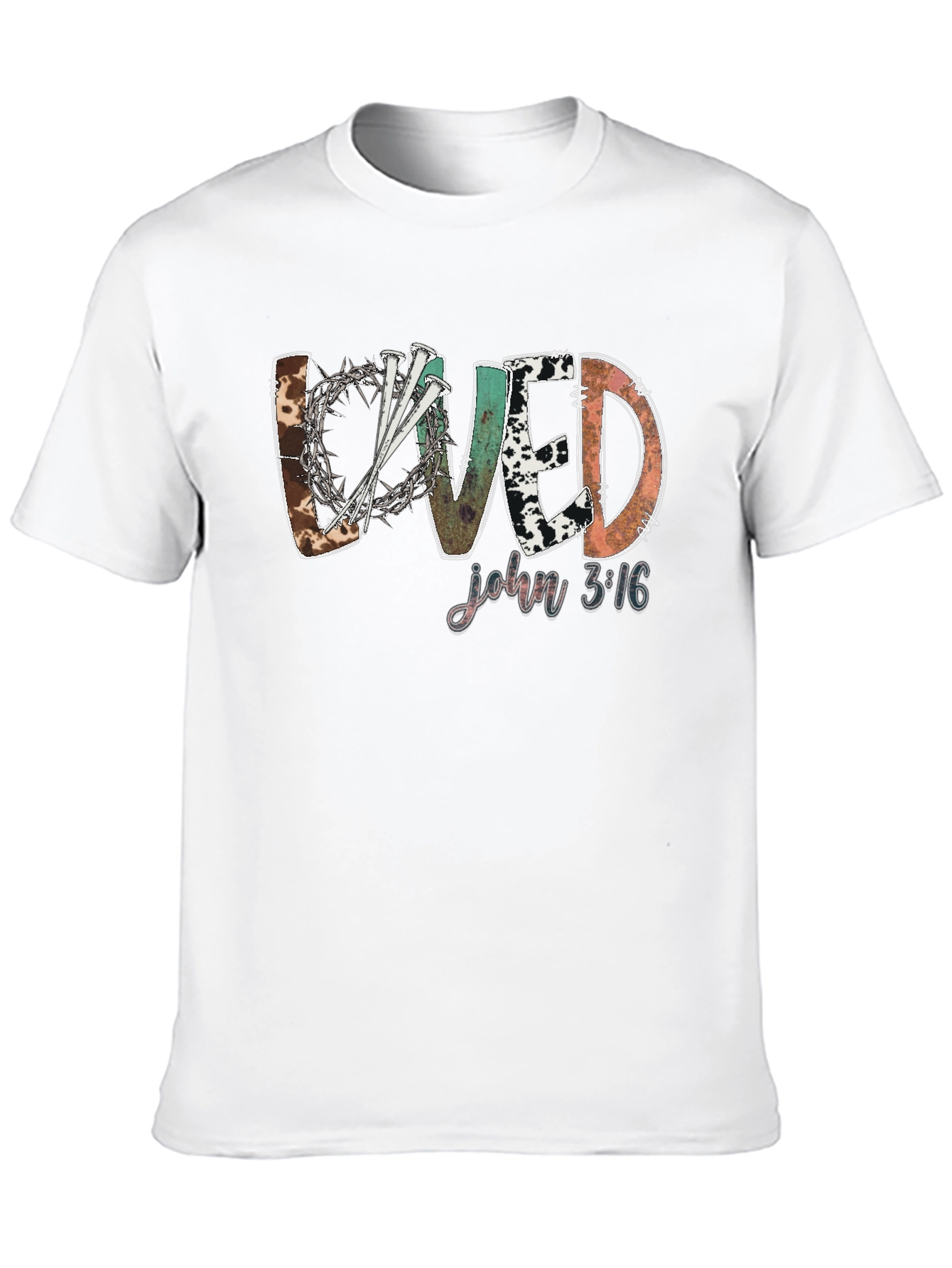 Loved John 3:16 Graphic Tee