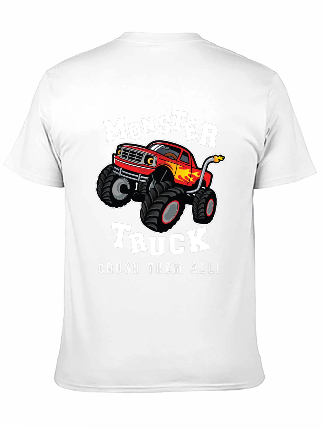 Monster Truck Graphic Tee - Crush Them All!