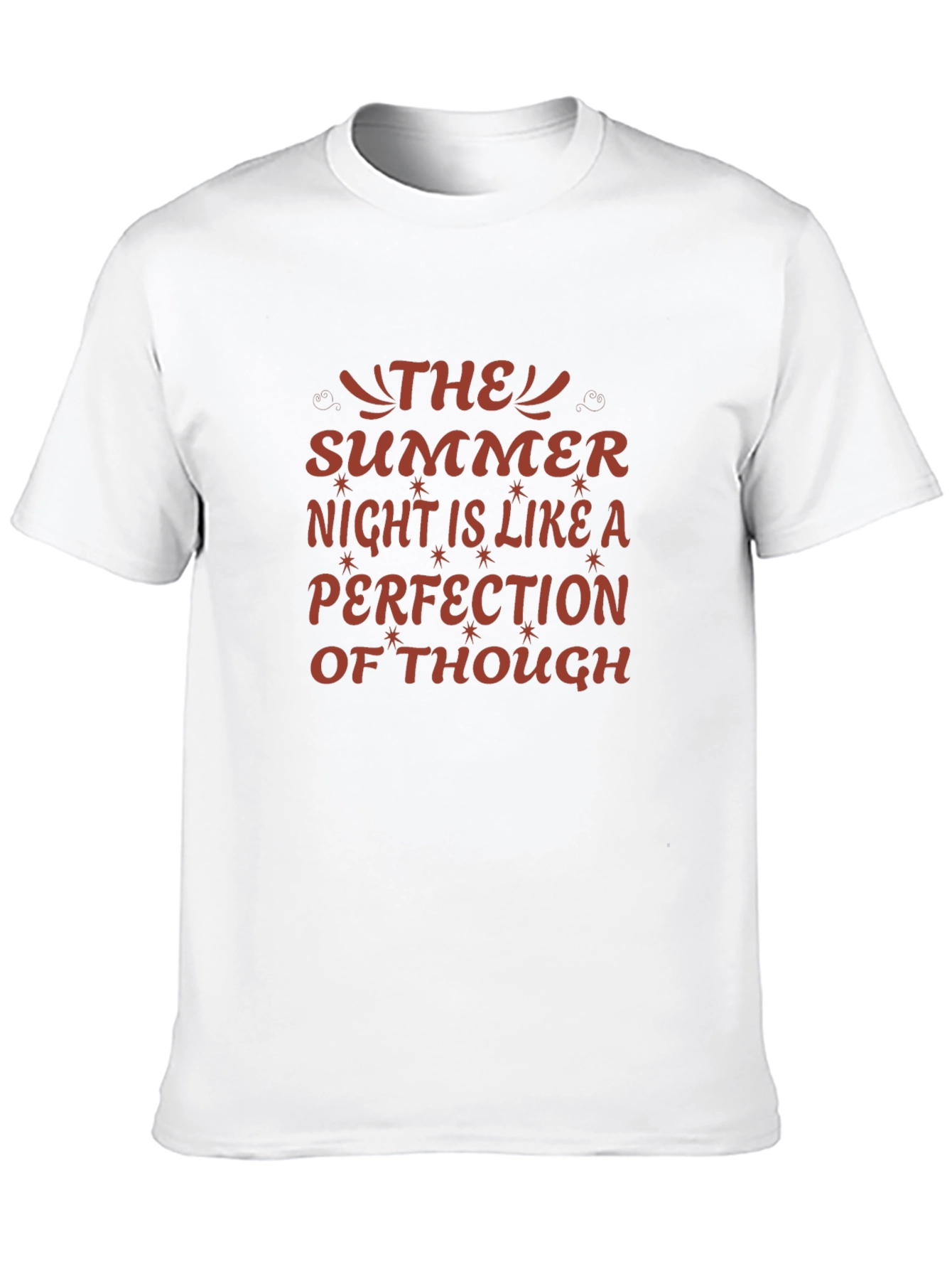Summer Night Perfection Graphic Tee - Black