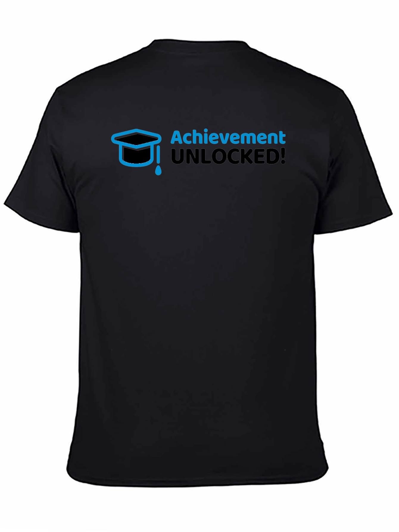 Achievement Unlocked Black T-Shirt