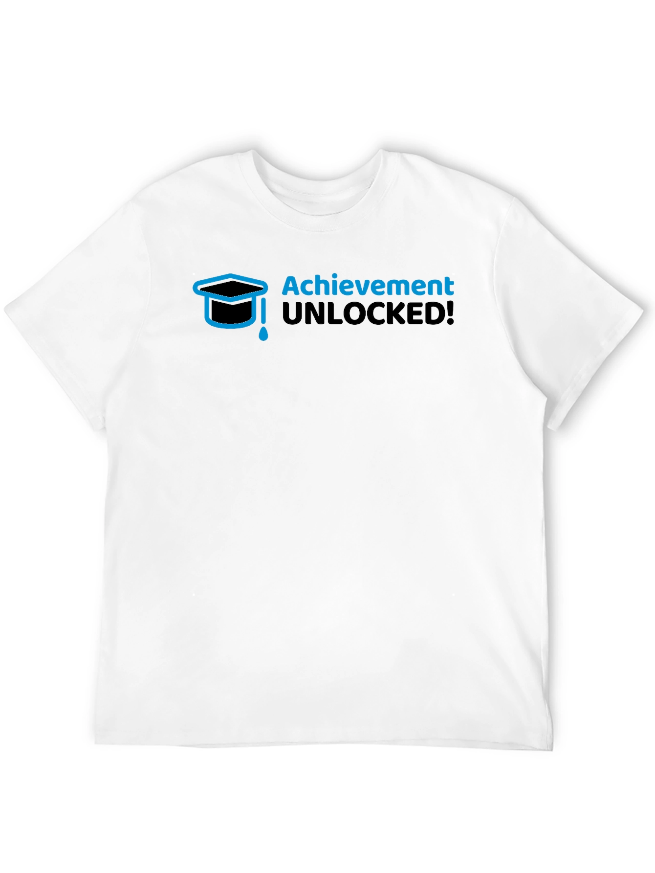 Achievement Unlocked Black T-Shirt