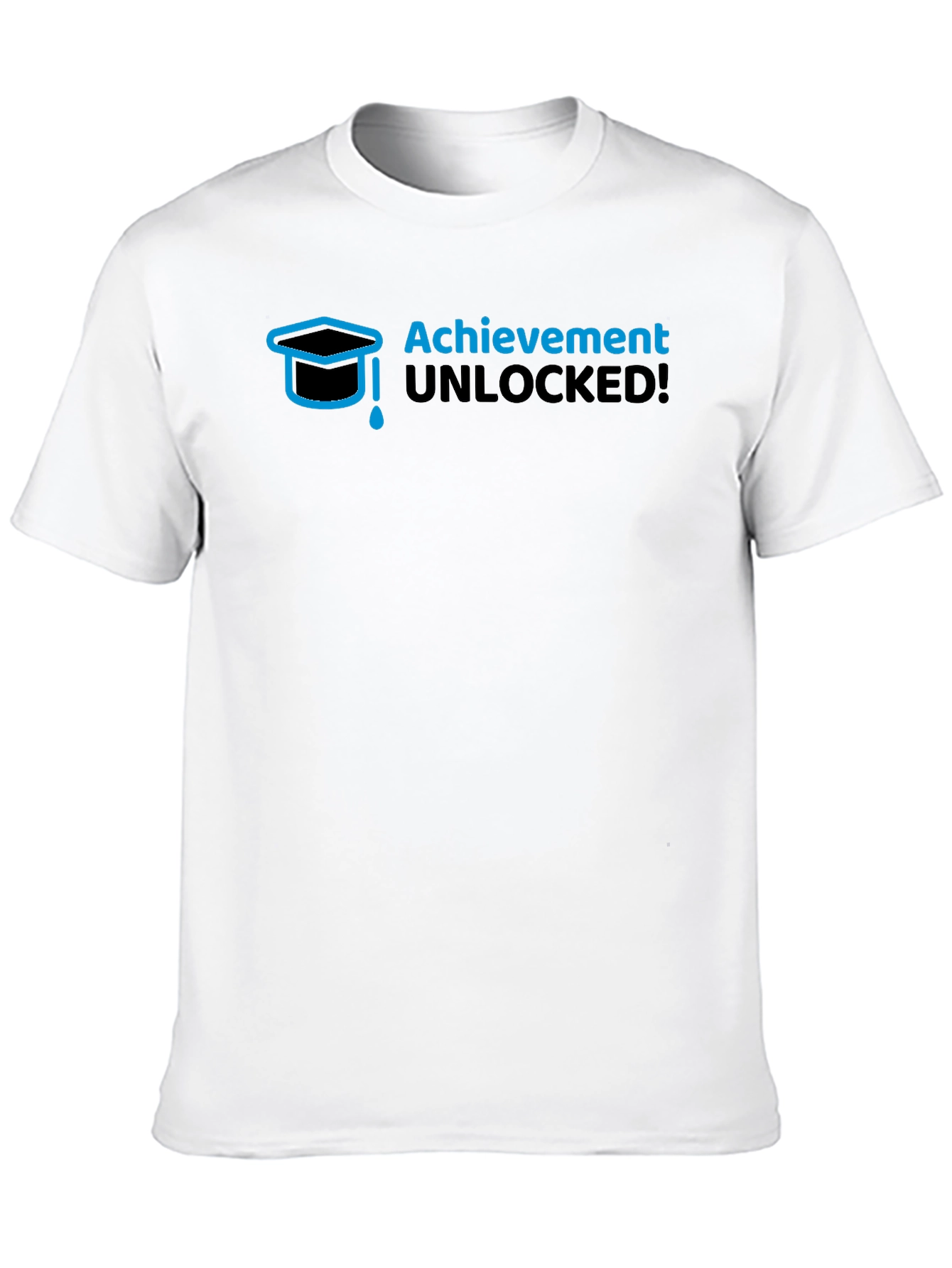Achievement Unlocked Black T-Shirt