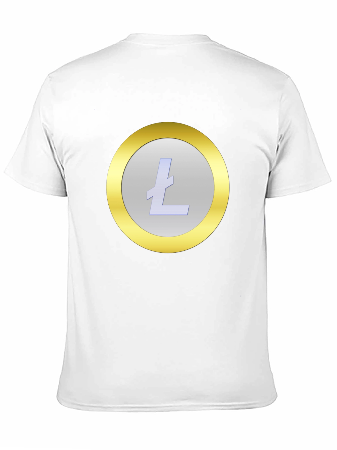Litecoin Crypto Graphic T-Shirt - Stylish Black Tee