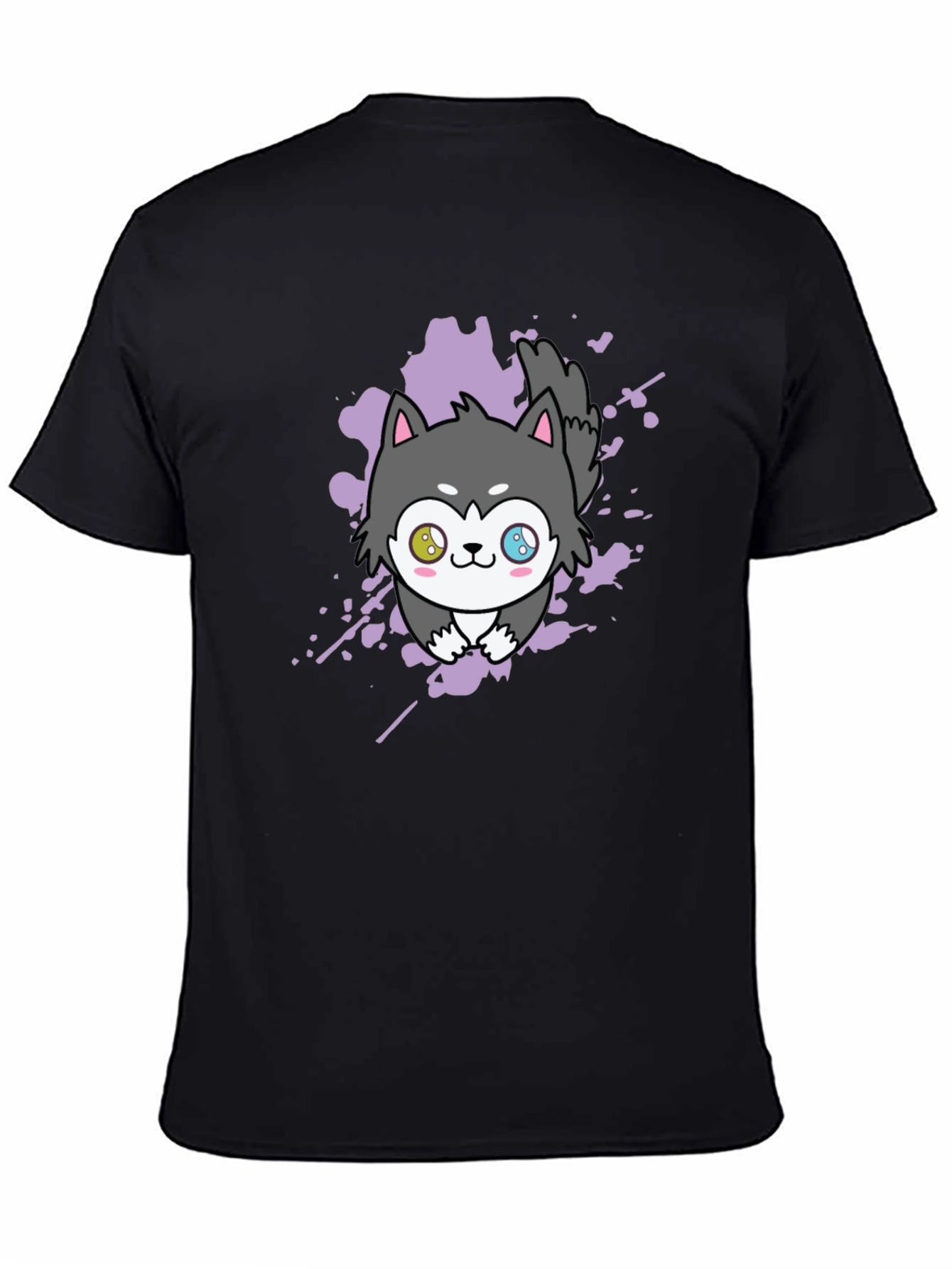 Kawaii Husky Tee - Anime Style