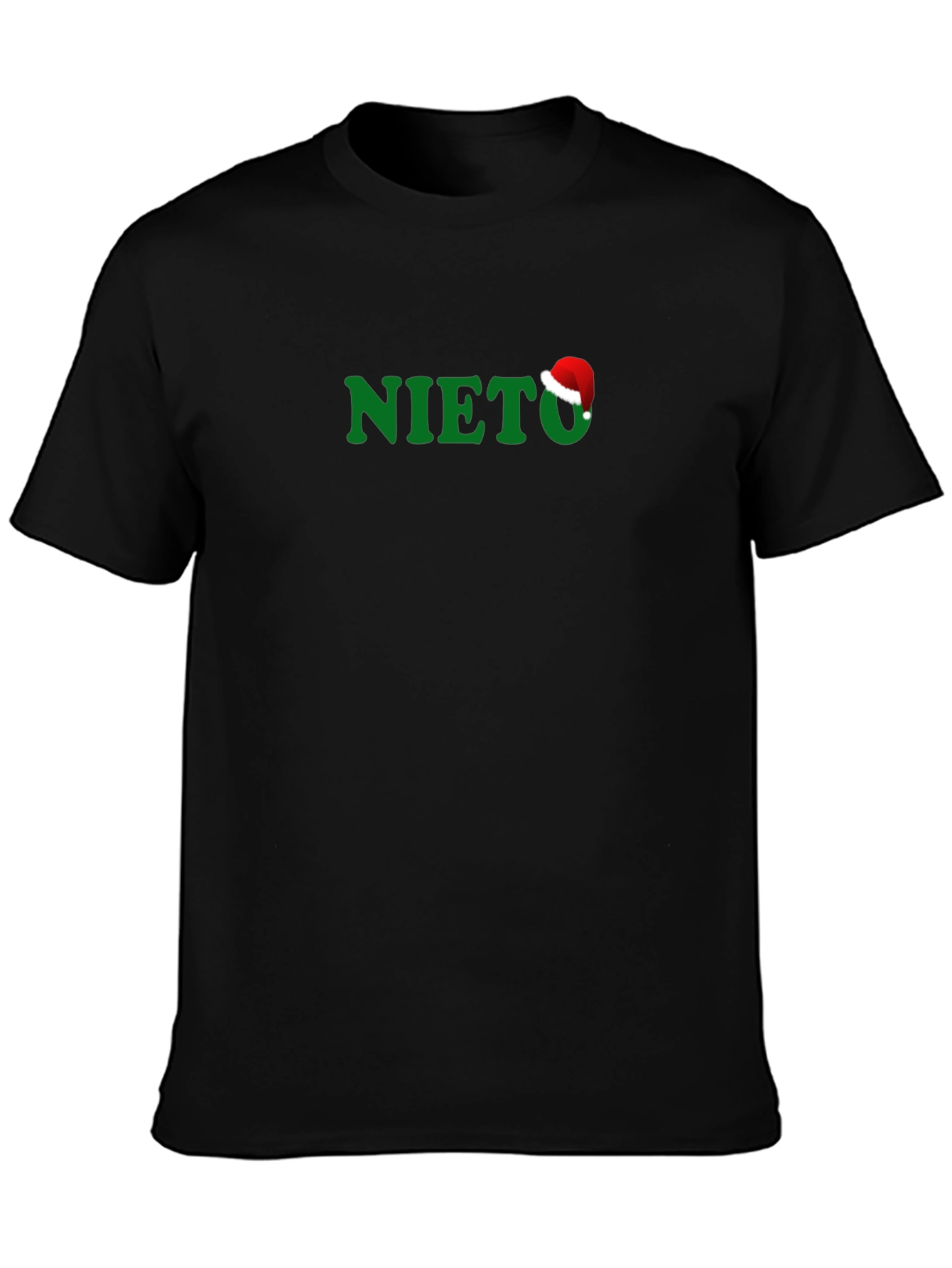 Nieto Christmas Santa Hat T-Shirt