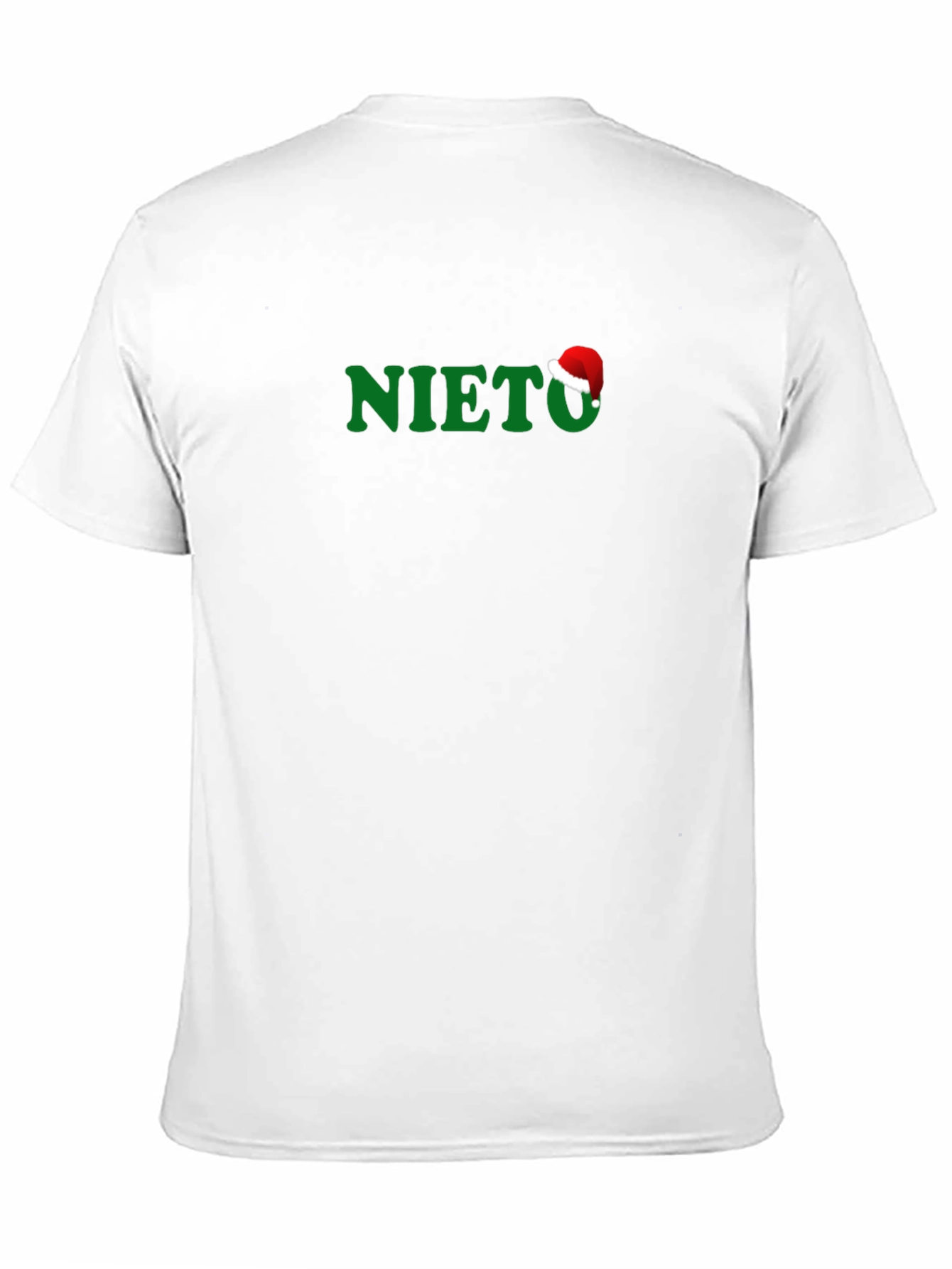 Nieto Christmas Santa Hat T-Shirt