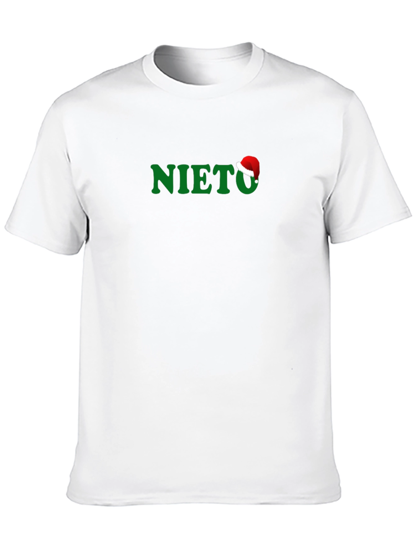 Nieto Christmas Santa Hat T-Shirt