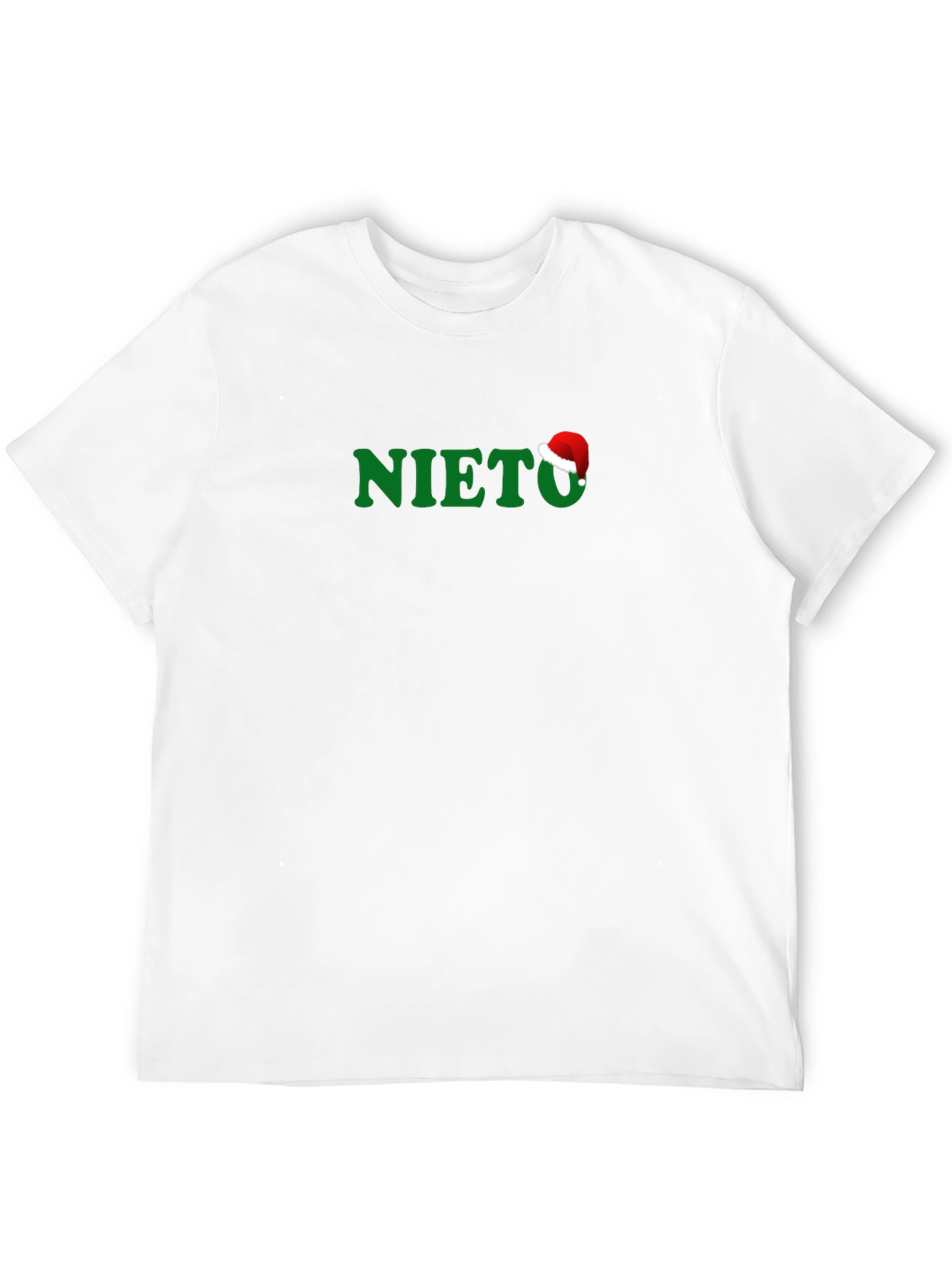 Nieto Christmas Santa Hat T-Shirt