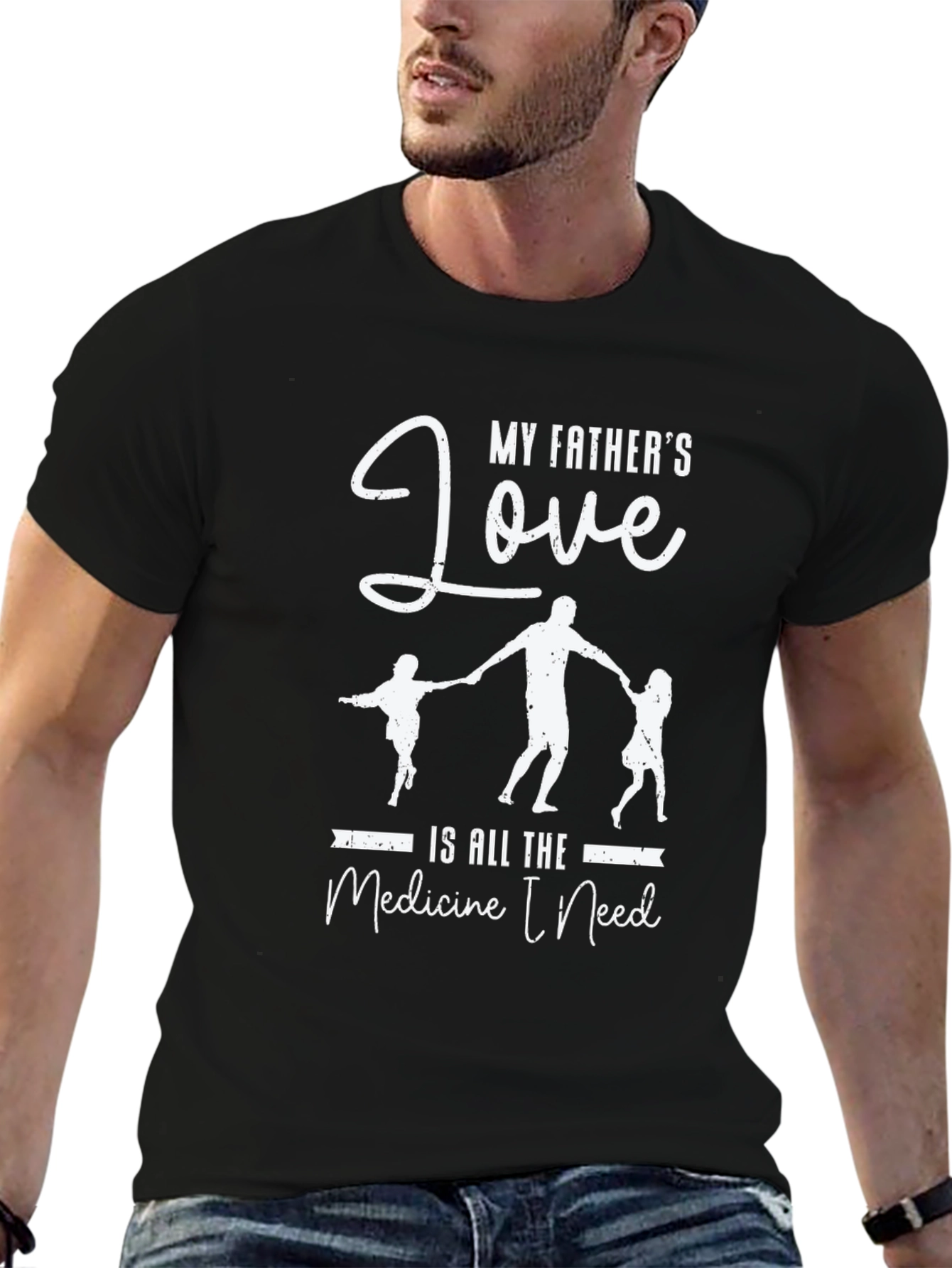 My Fathers Love Black T-Shirt
