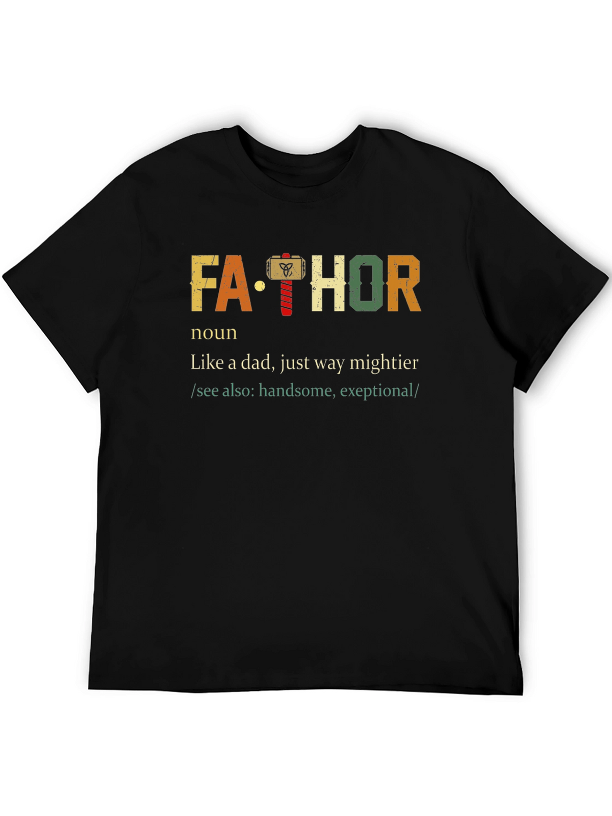 Fathor Definition Dad T-Shirt