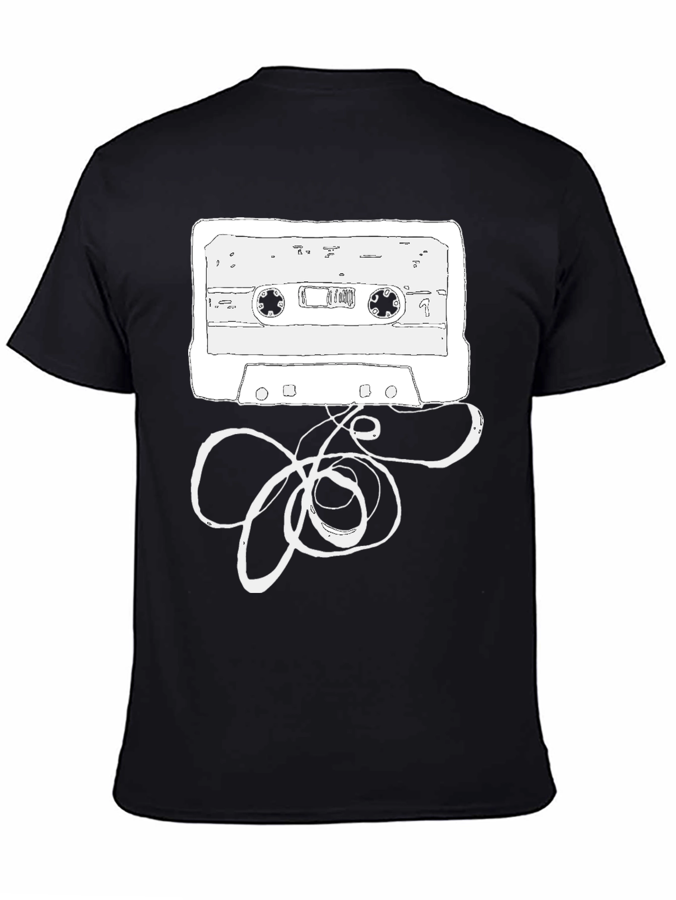 Retro Cassette Tape Graphic T-Shirt