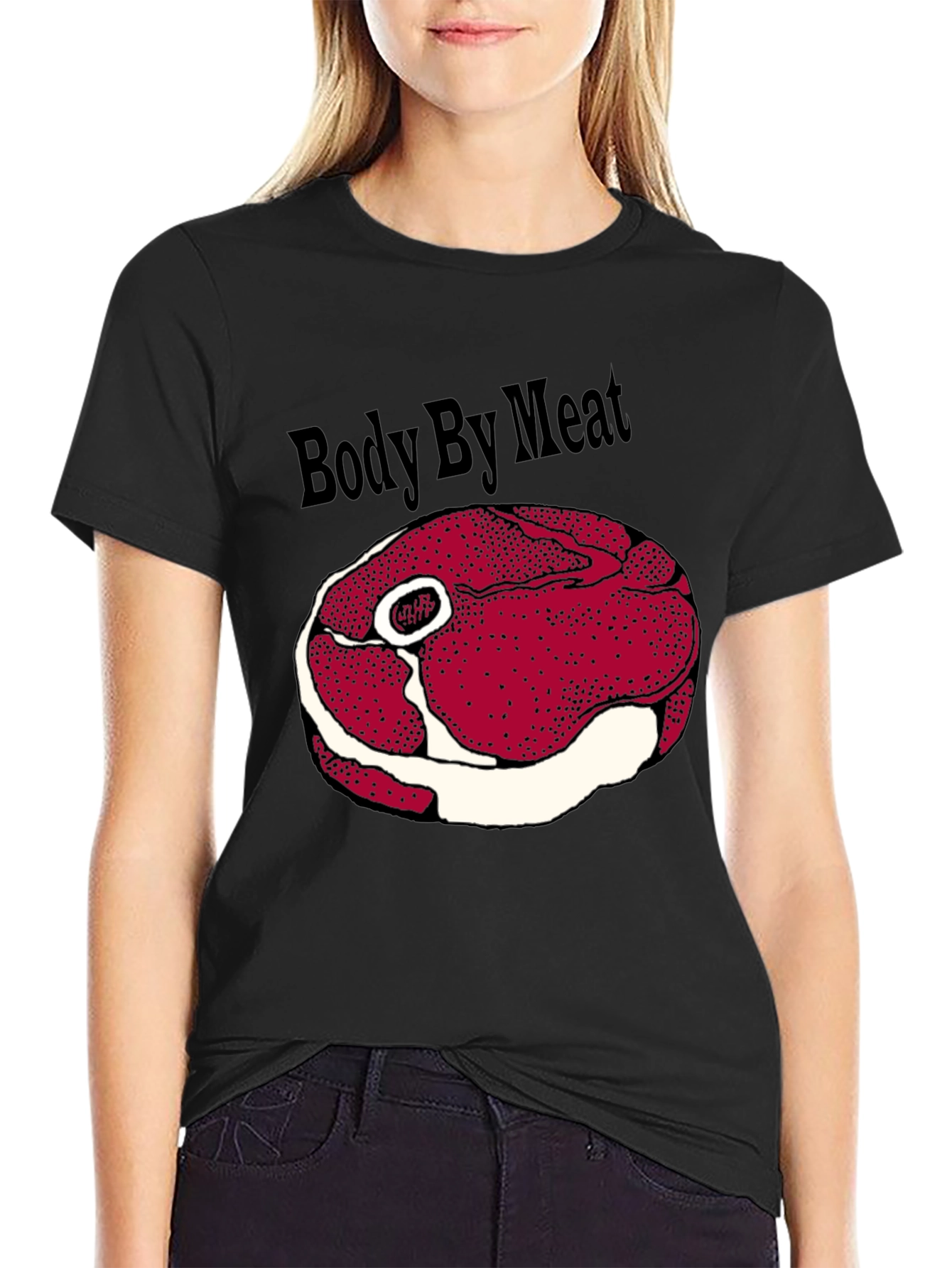Body by Meat Graphic T-Shirt