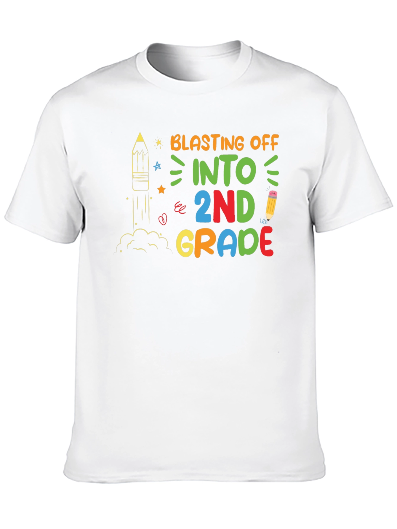 Blasting Off Into 2nd Grade T-Shirt
