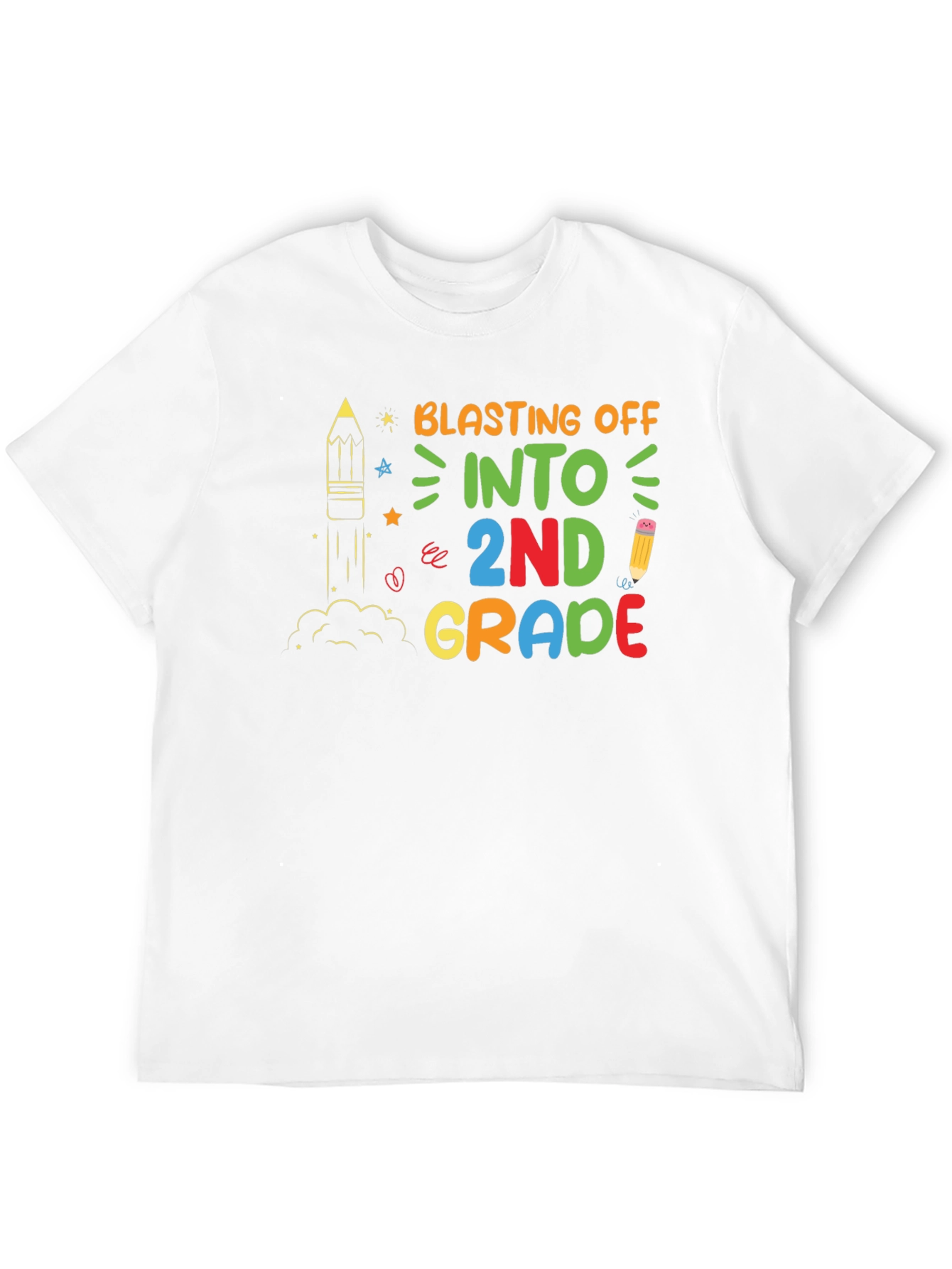Blasting Off Into 2nd Grade T-Shirt