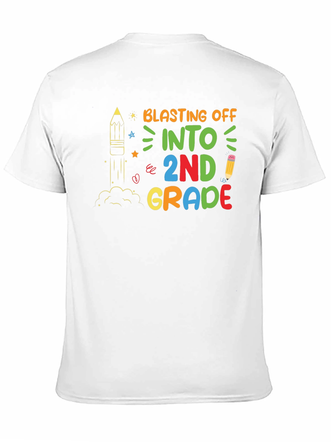Blasting Off Into 2nd Grade T-Shirt