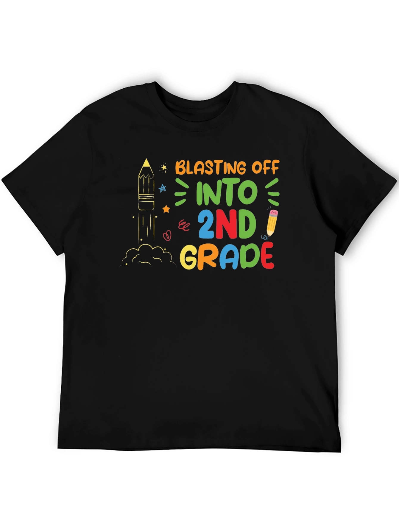 Blasting Off Into 2nd Grade T-Shirt
