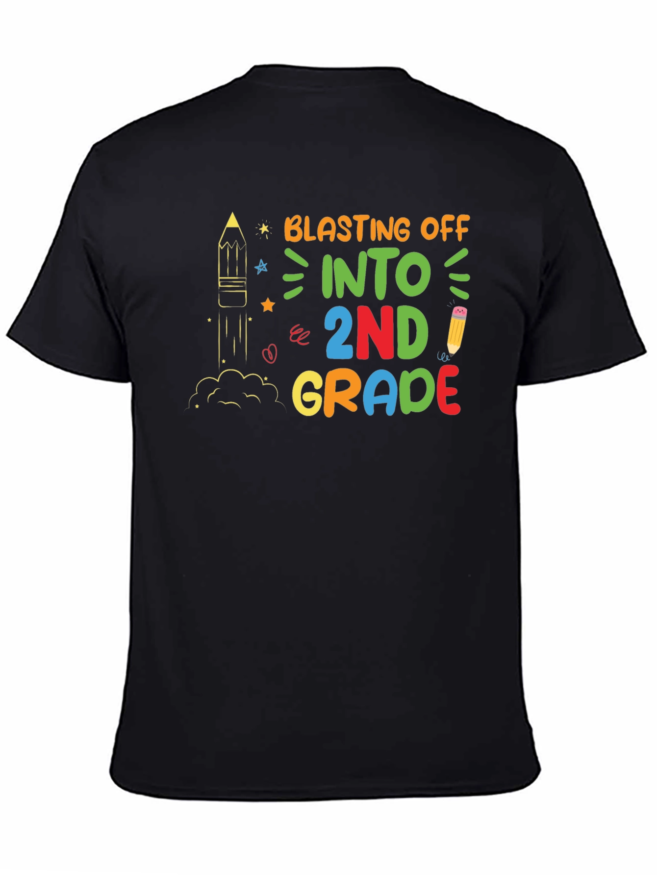 Blasting Off Into 2nd Grade T-Shirt