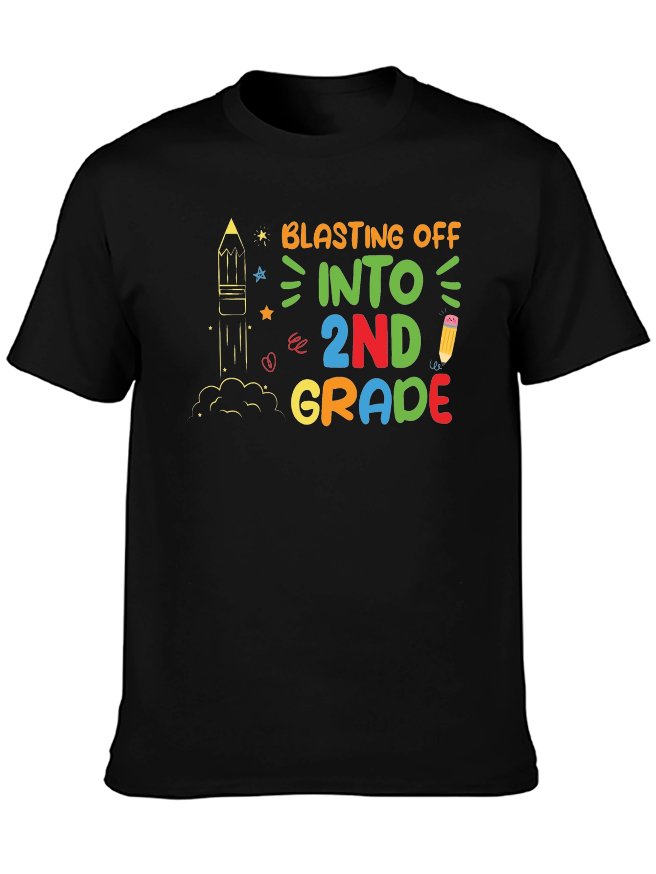 Blasting Off Into 2nd Grade T-Shirt
