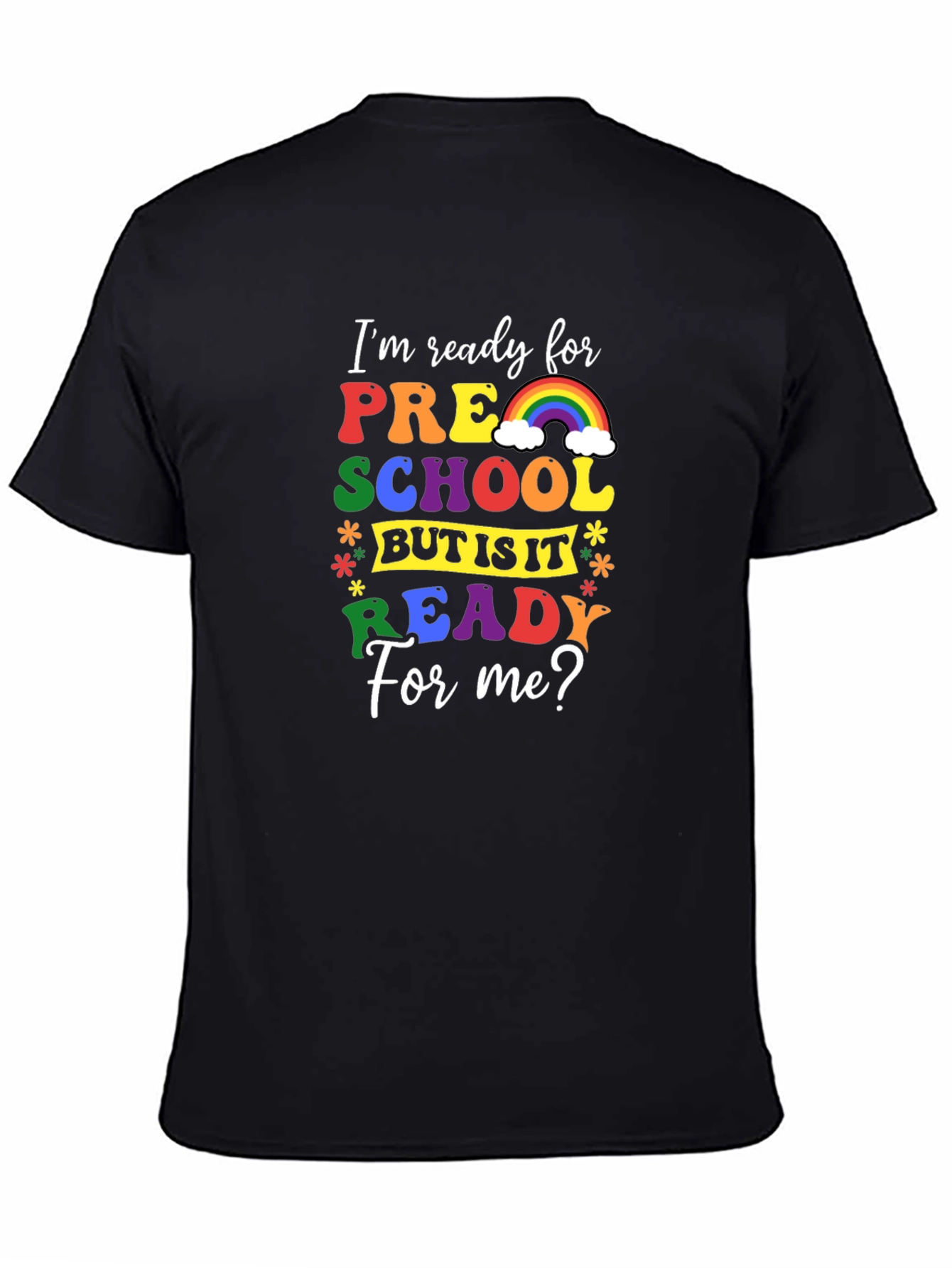 Ready for Preschool Rainbow Tee