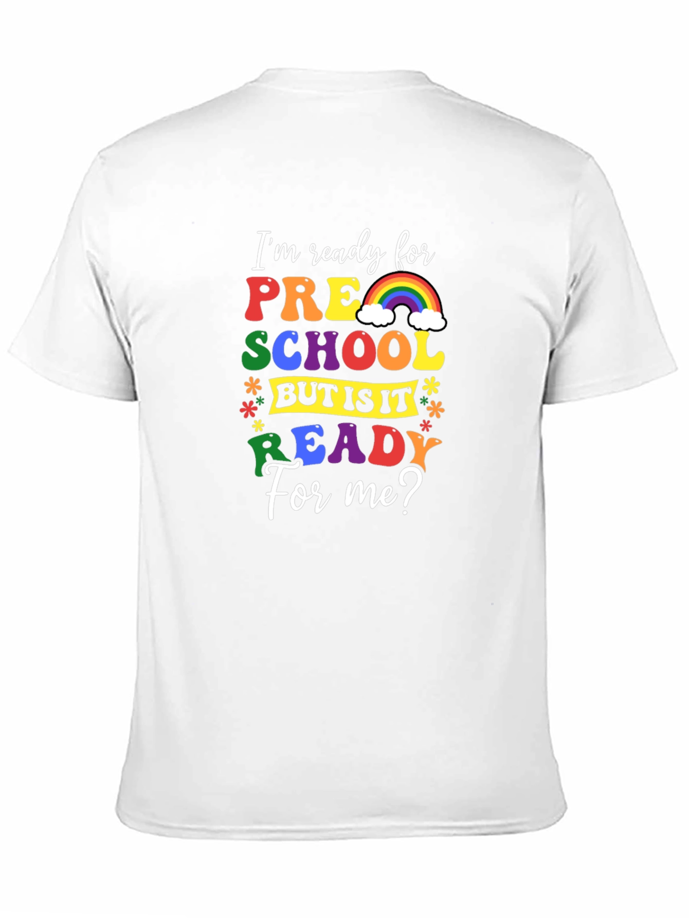 Ready for Preschool Rainbow Tee