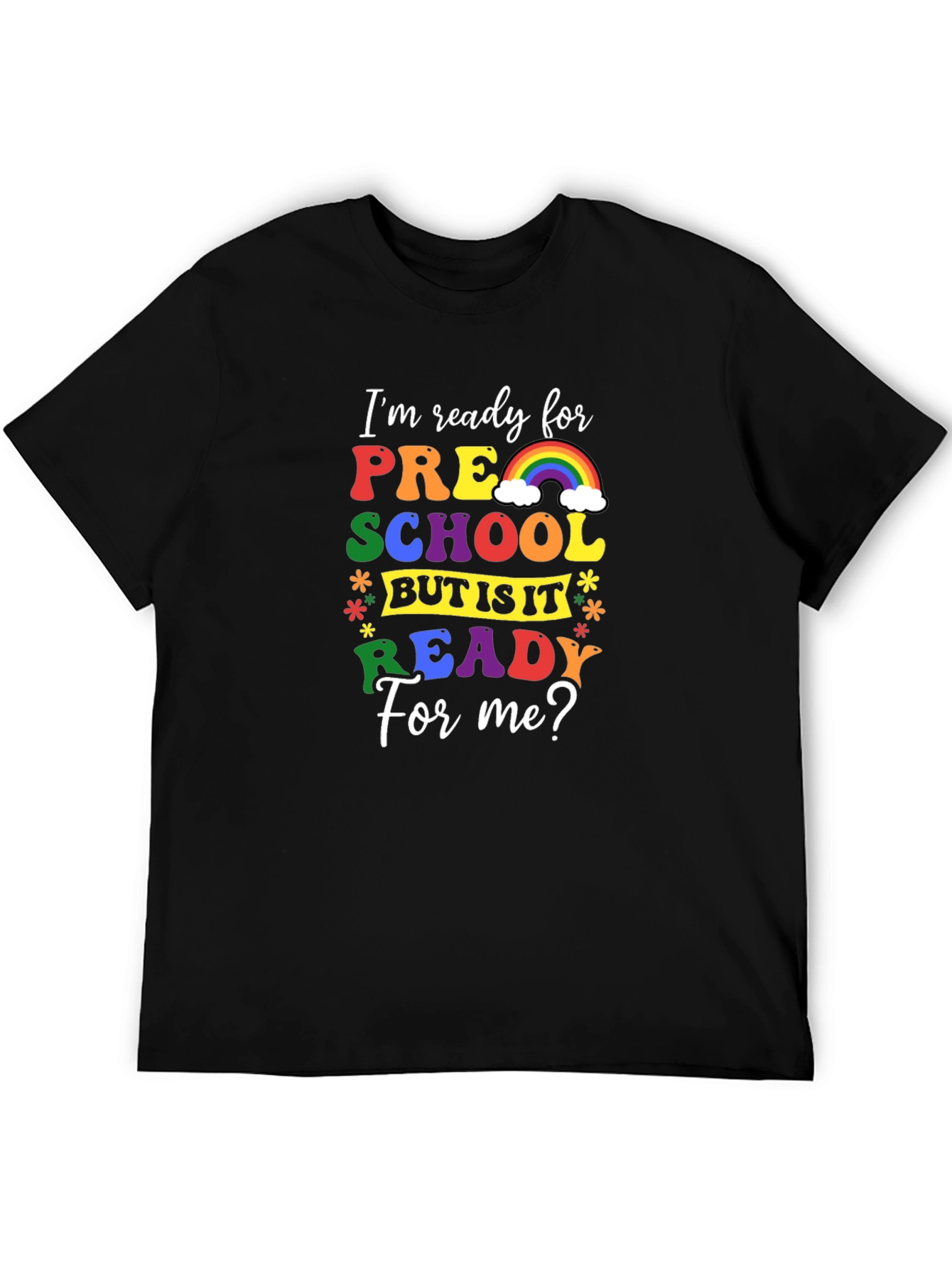 Ready for Preschool Rainbow Tee