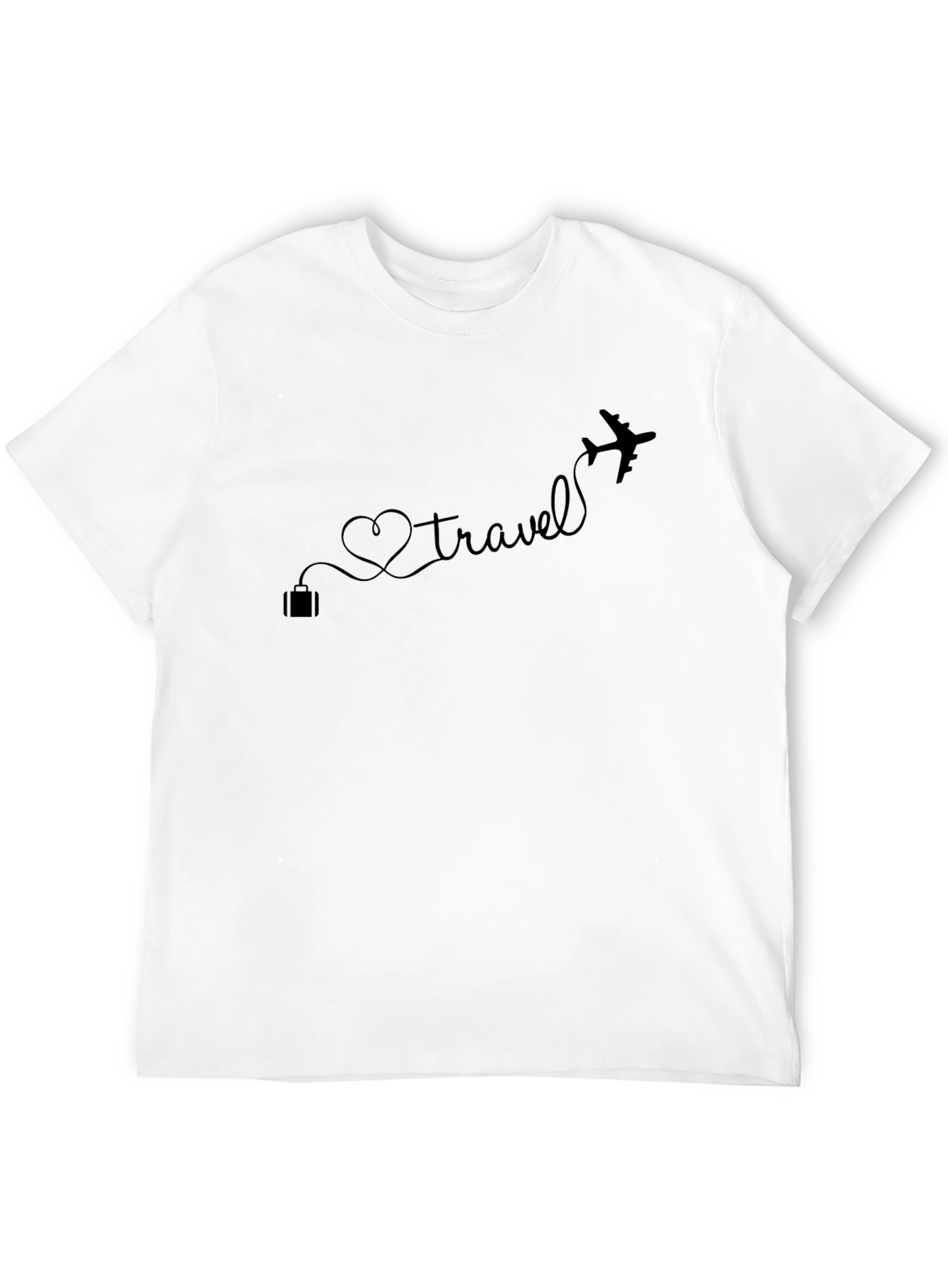 Travel Heart Airplane T-Shirt