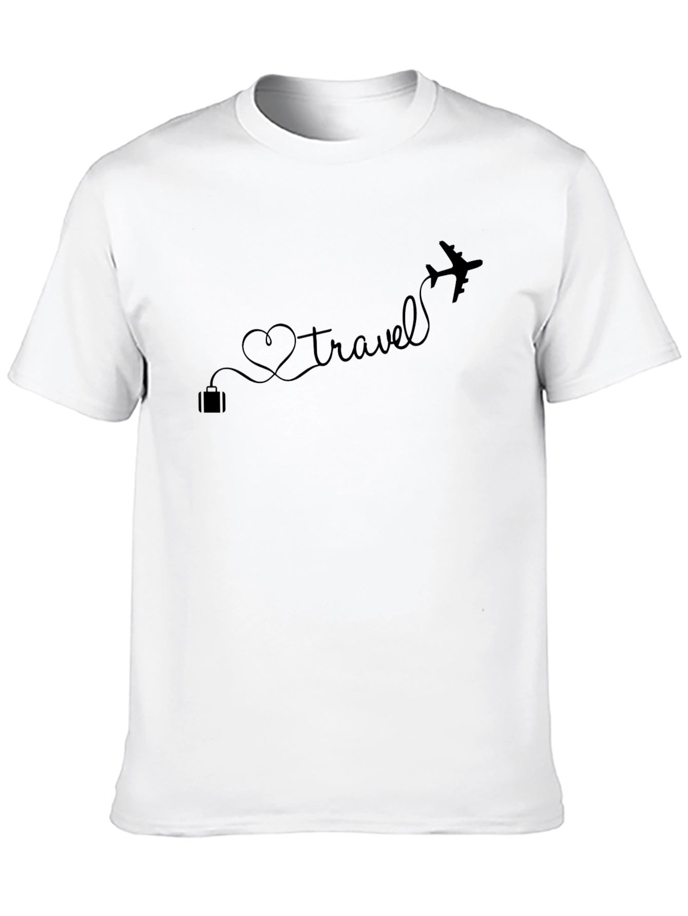 Travel Heart Airplane T-Shirt