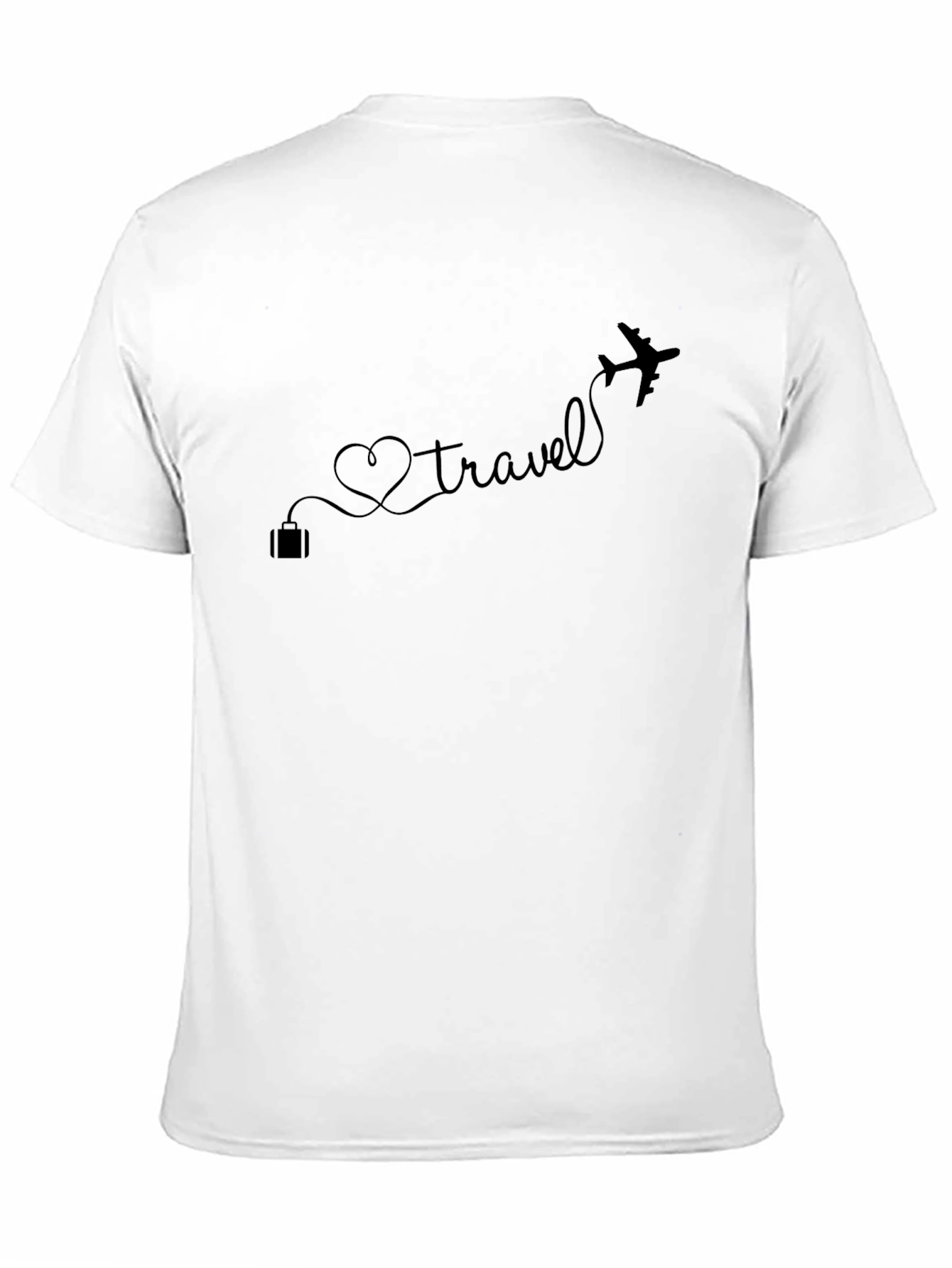 Travel Heart Airplane T-Shirt