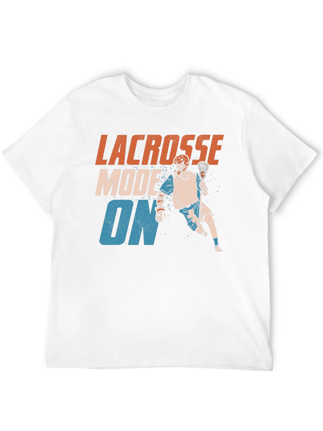 Lacrosse Mode On Graphic T-Shirt