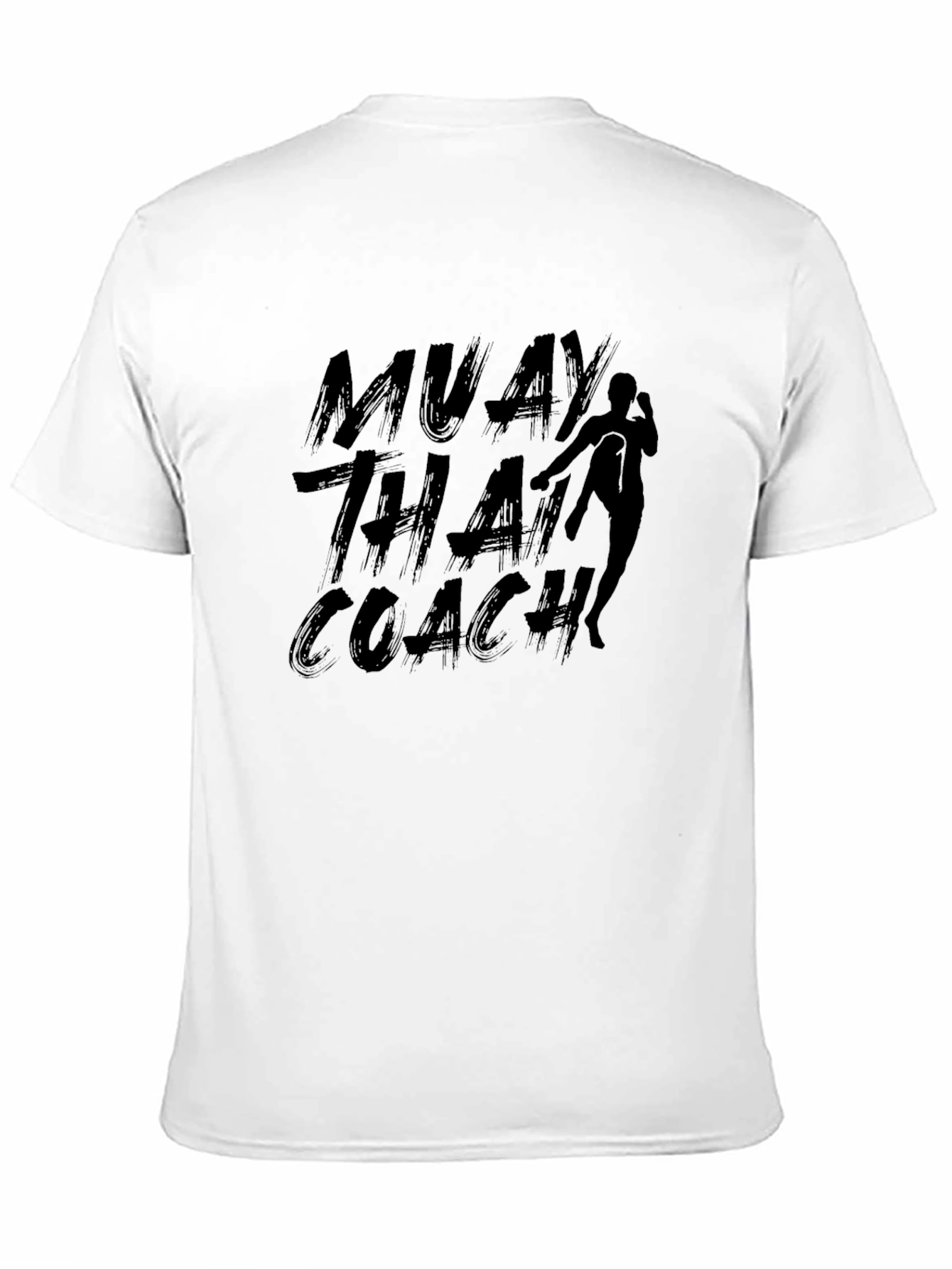 Muay Thai Coach Black Graphic Tee