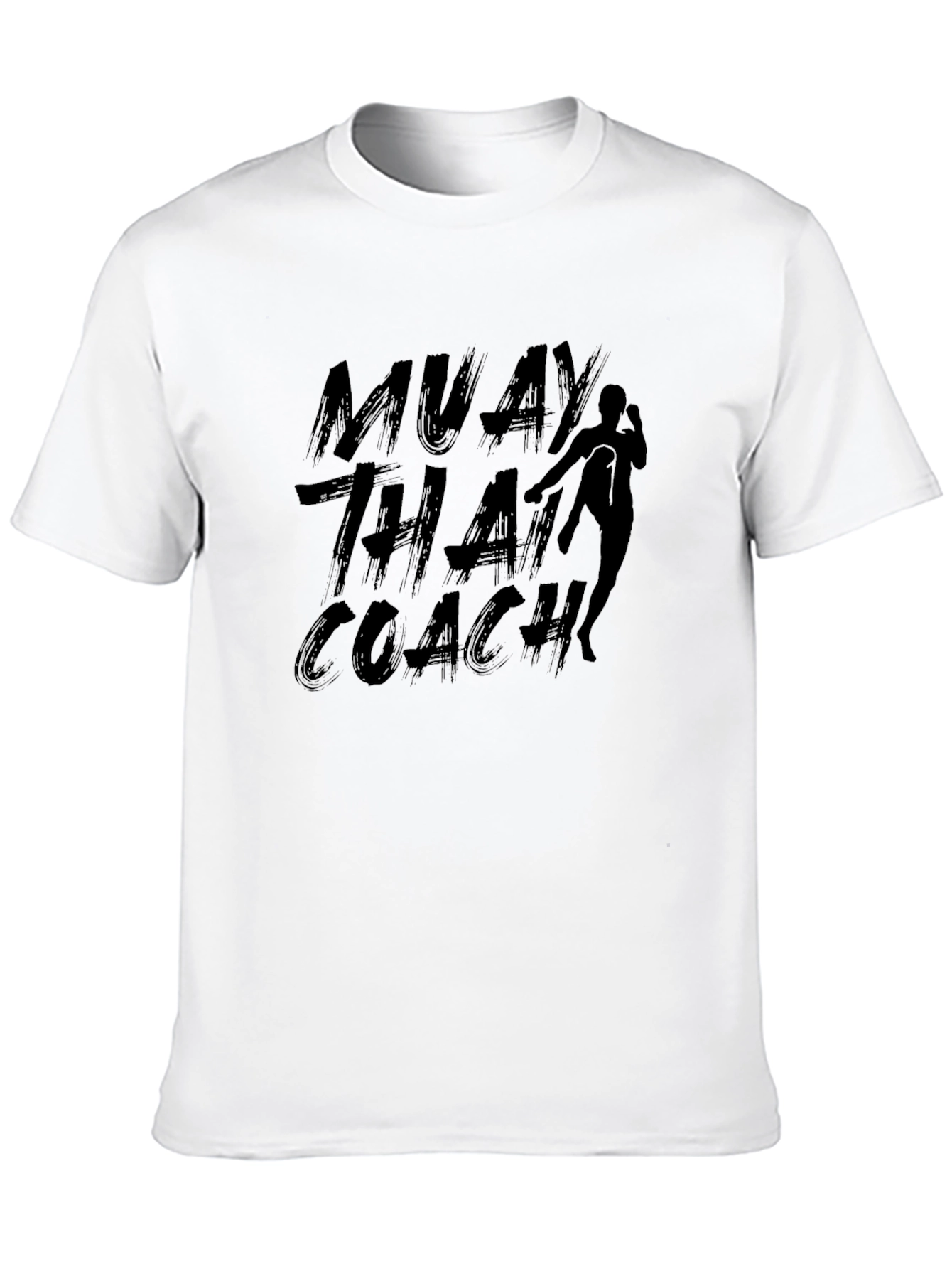 Muay Thai Coach Black Graphic Tee