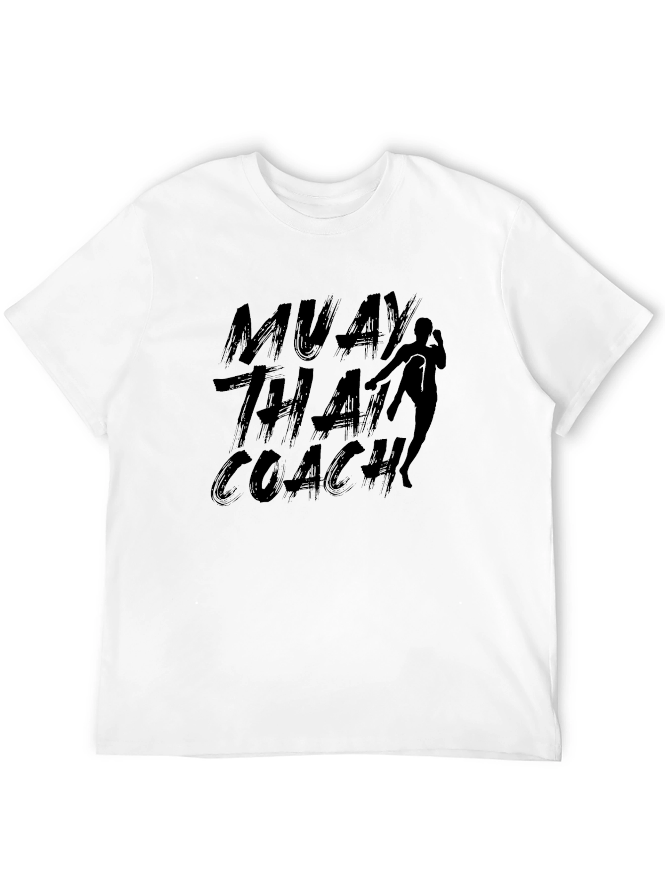Muay Thai Coach Black Graphic Tee