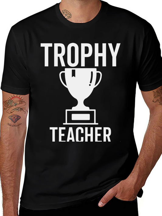 Trophy Teacher Graphic T-Shirt