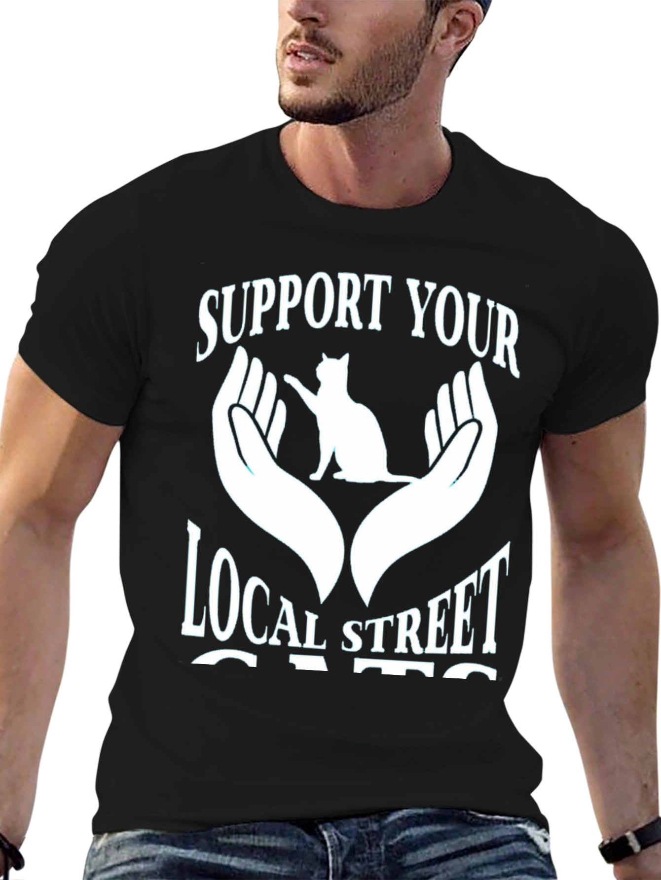 Support Your Local Street Cats T-Shirt
