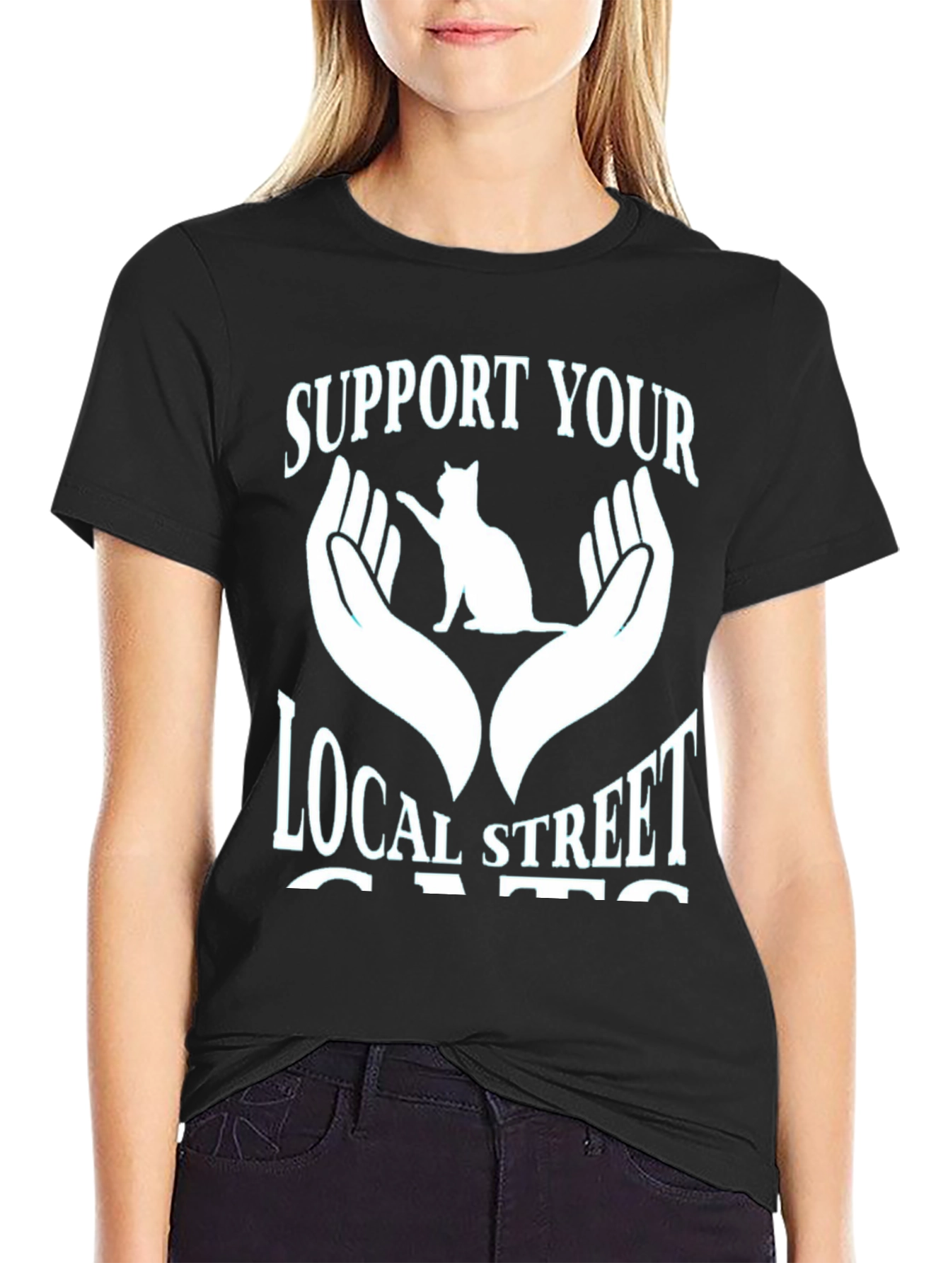 Support Your Local Street Cats T-Shirt