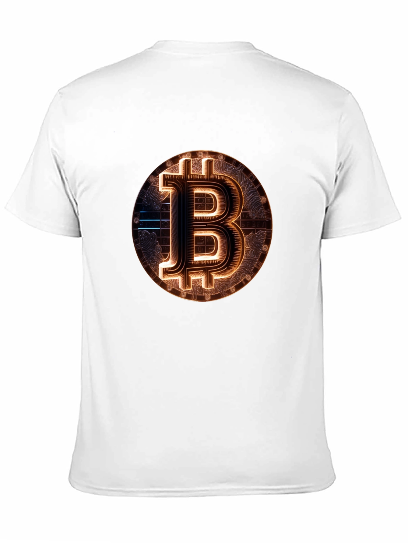 Bitcoin Graphic Tee - Crypto Currency Design