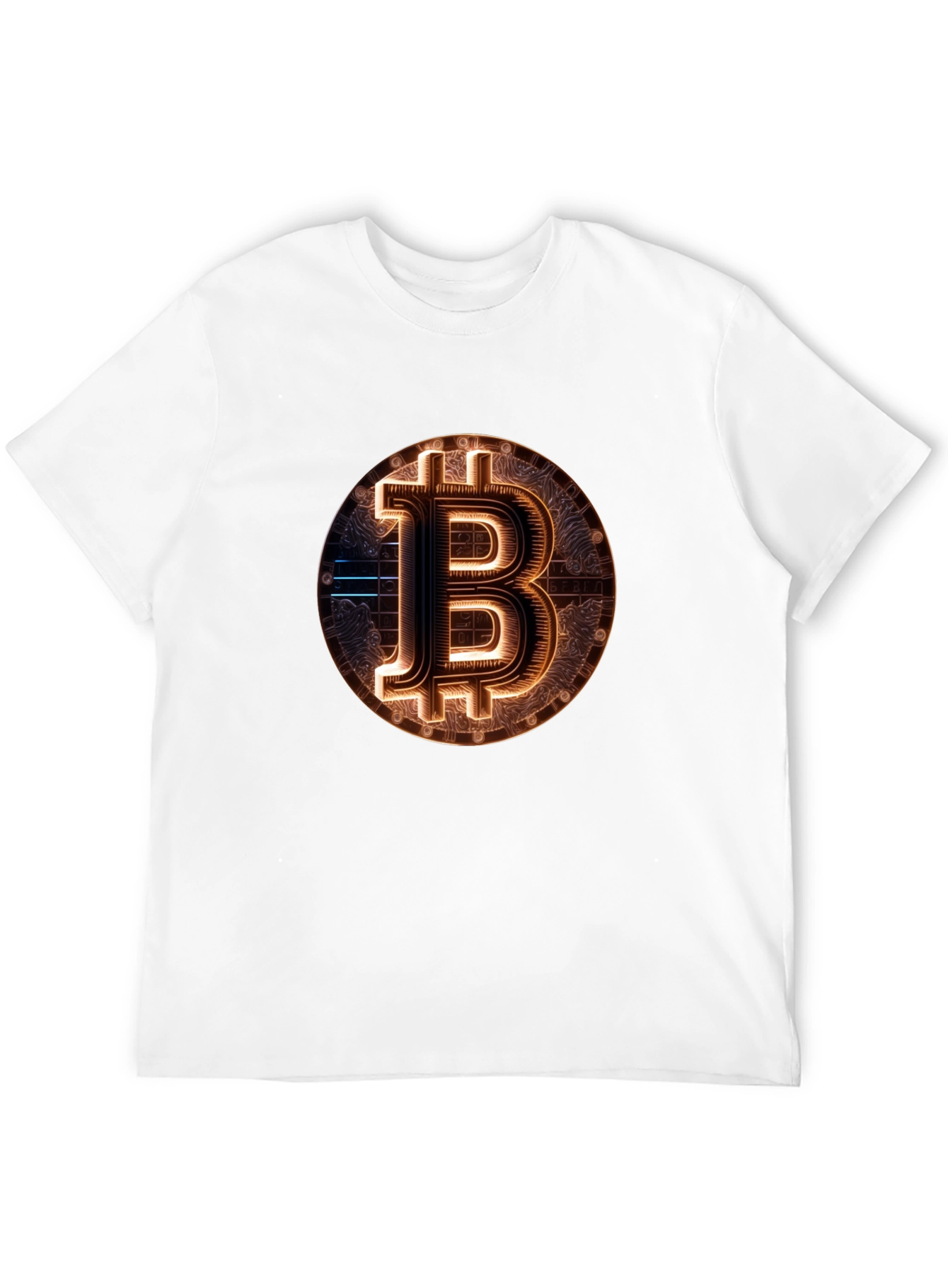 Bitcoin Graphic Tee - Crypto Currency Design