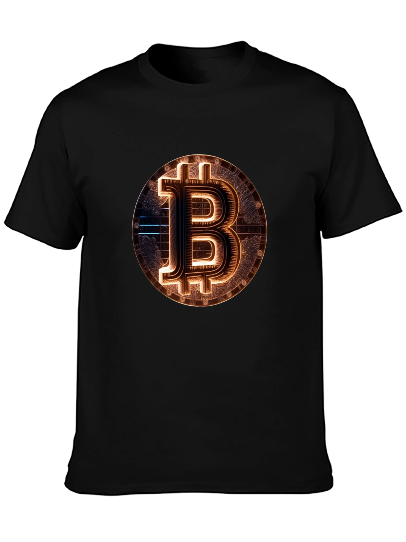 Bitcoin Graphic Tee - Crypto Currency Design