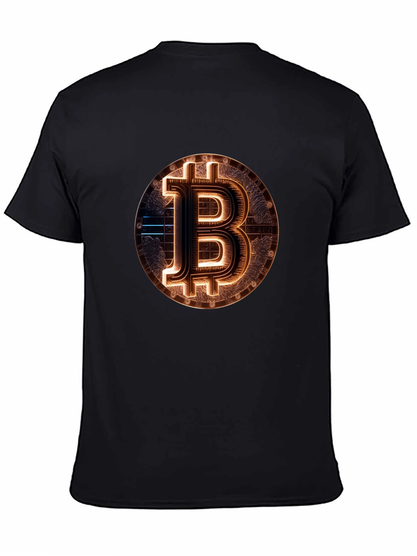 Bitcoin Graphic Tee - Crypto Currency Design